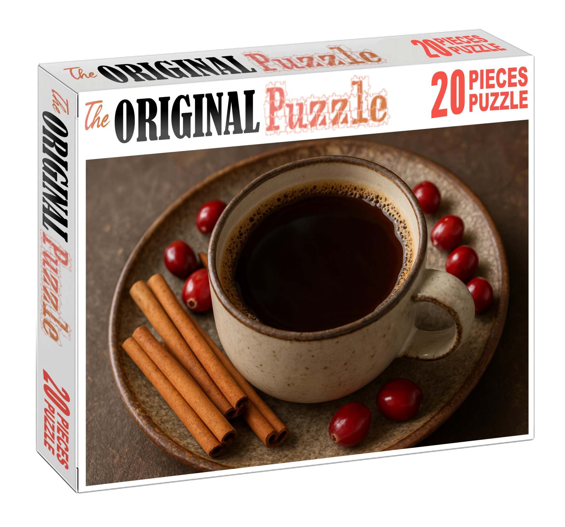 Cinder Trail Medium Roast Coffee Blend Highlighting Red Fruit And Spiced Cinnamon 50 Piece Puzzle