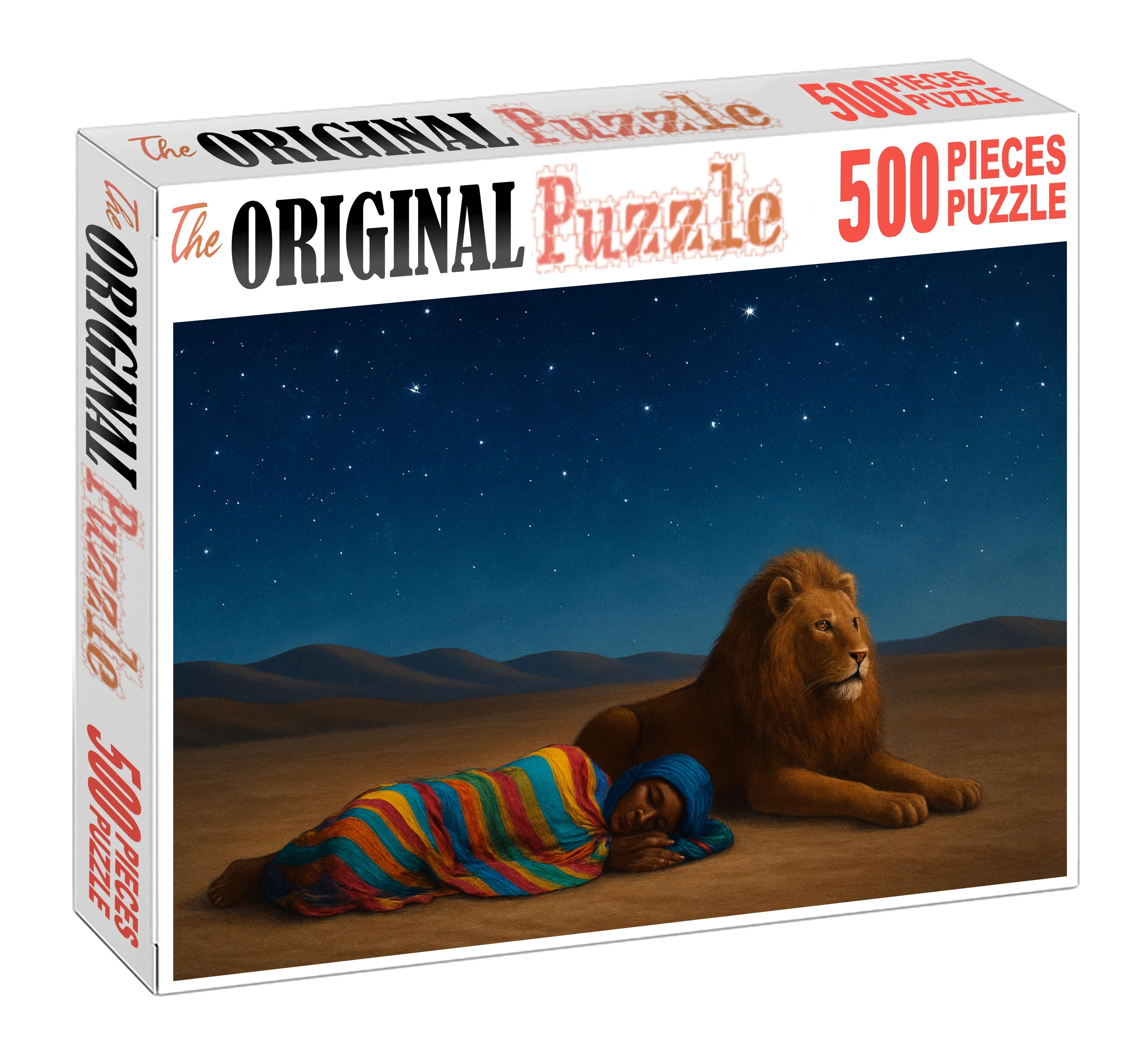 The Sleeping Gypsy Premium Puzzle Pieces