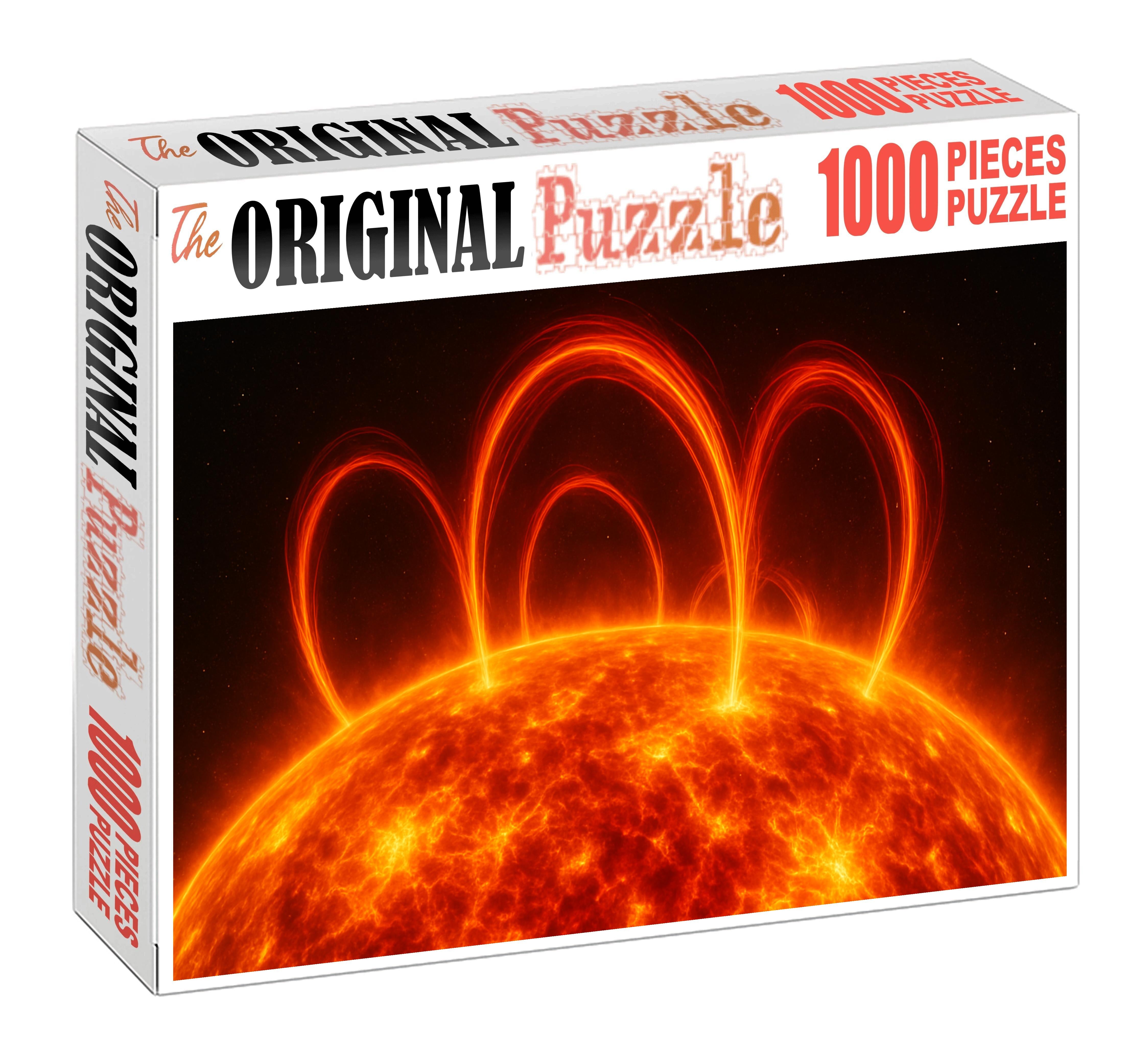 Solar Plasma Loop Easy Puzzles