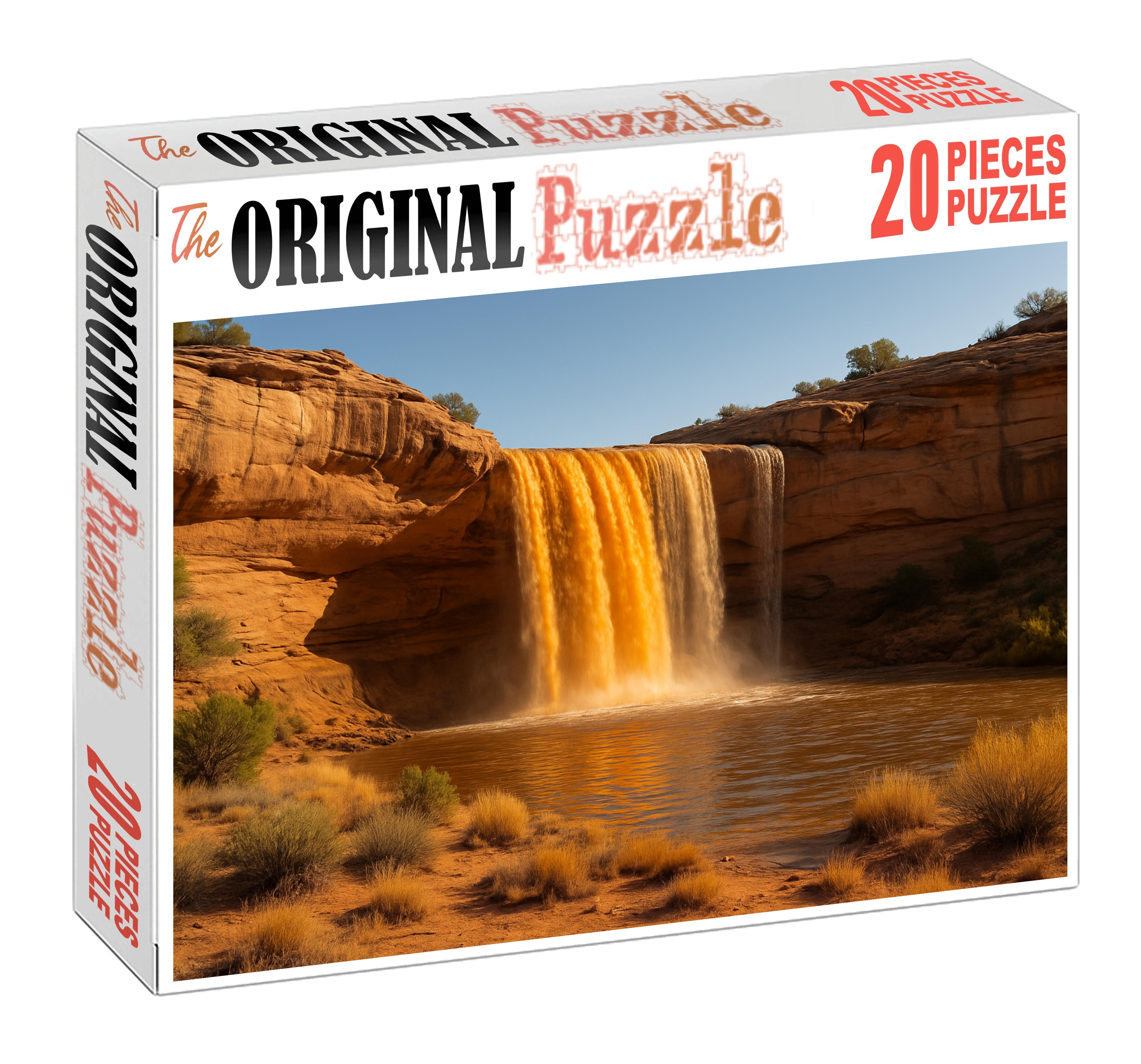 Amber Cliff Spillway 100 Piece Puzzle