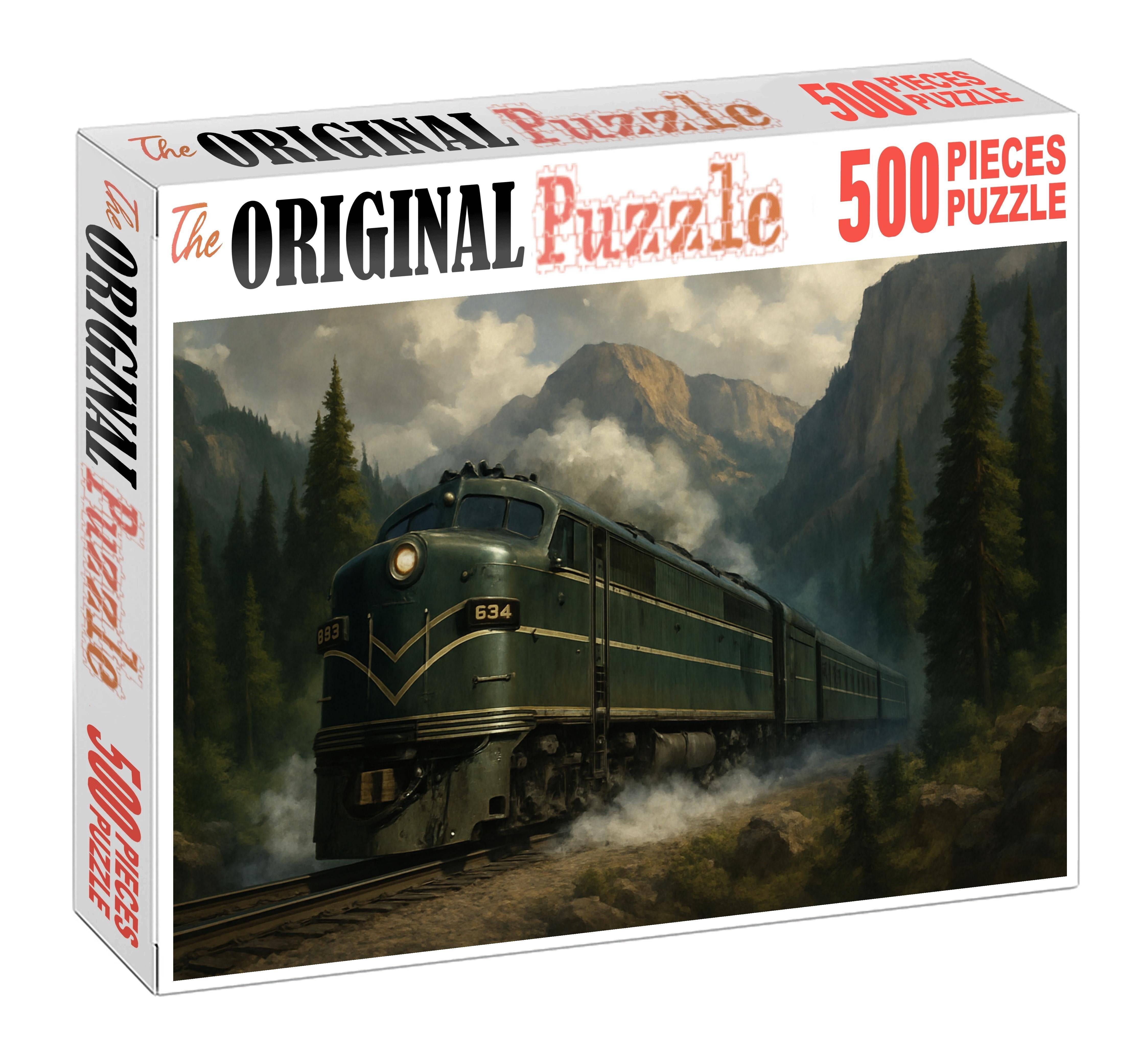 Emerald Ridge Coal Hauler Large Format Puzzle