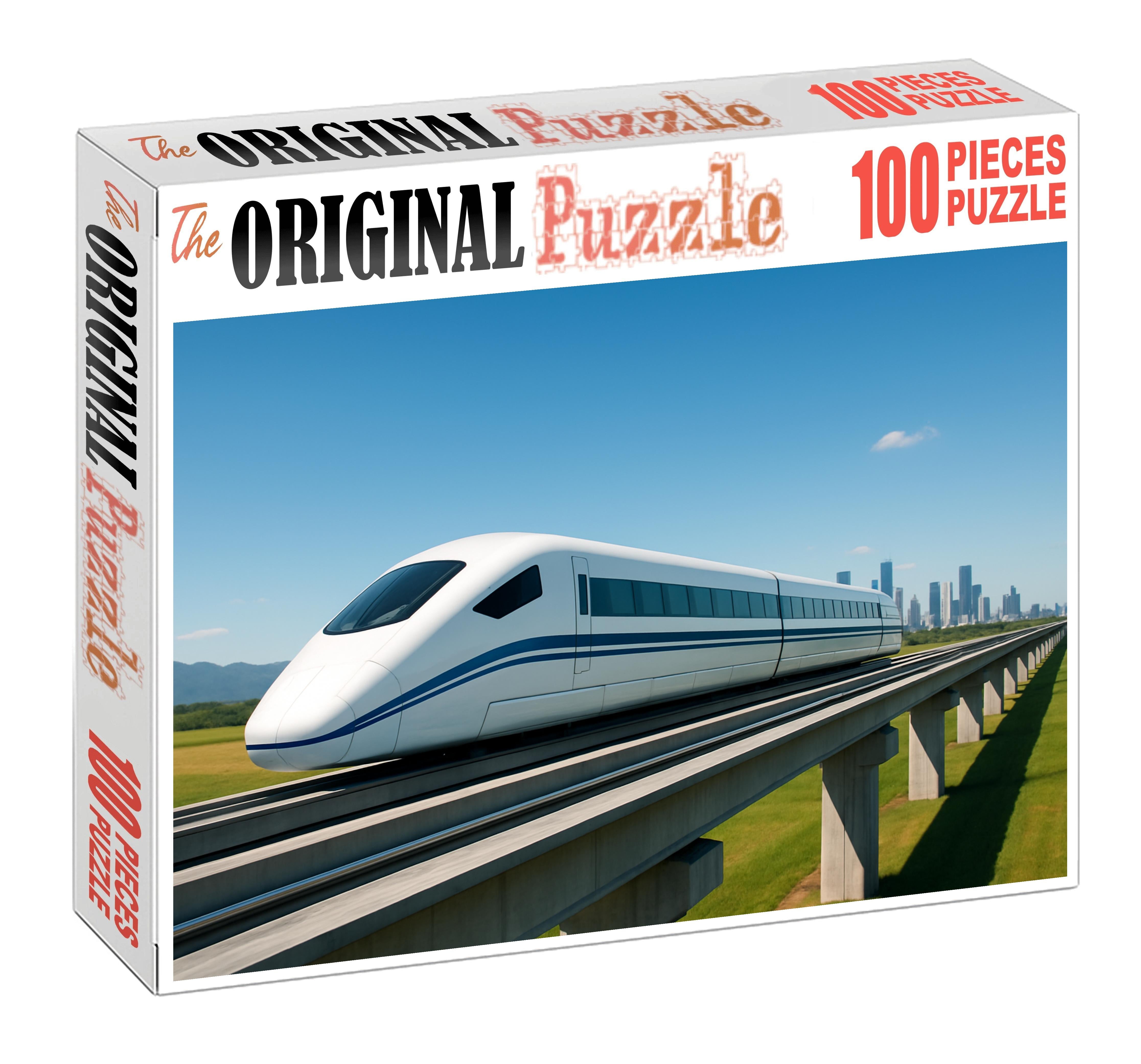 Crystal Sky Maglev 300 Piece Puzzle