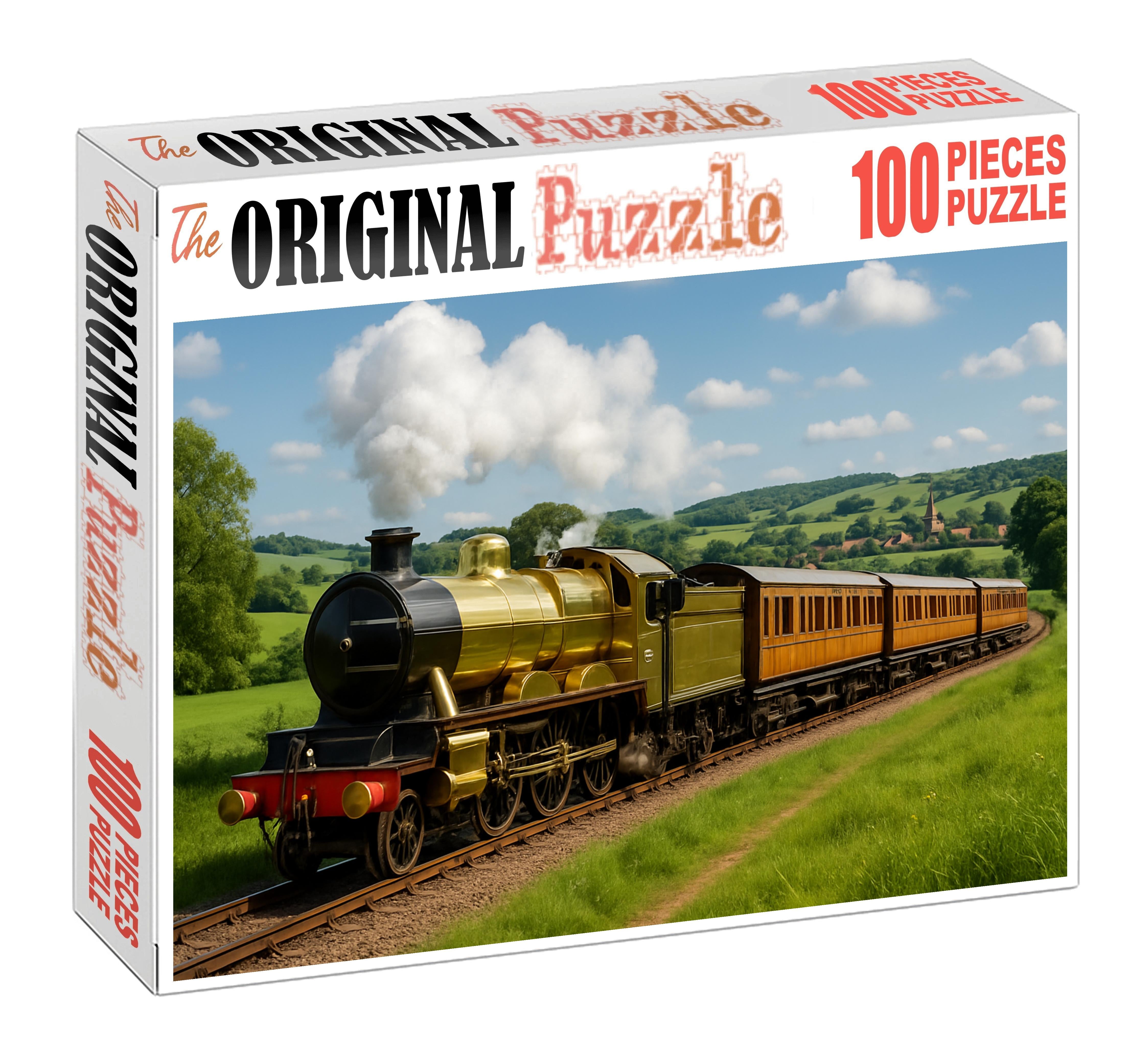 Brass Heritage Steam Liner 20 Piece Puzzle