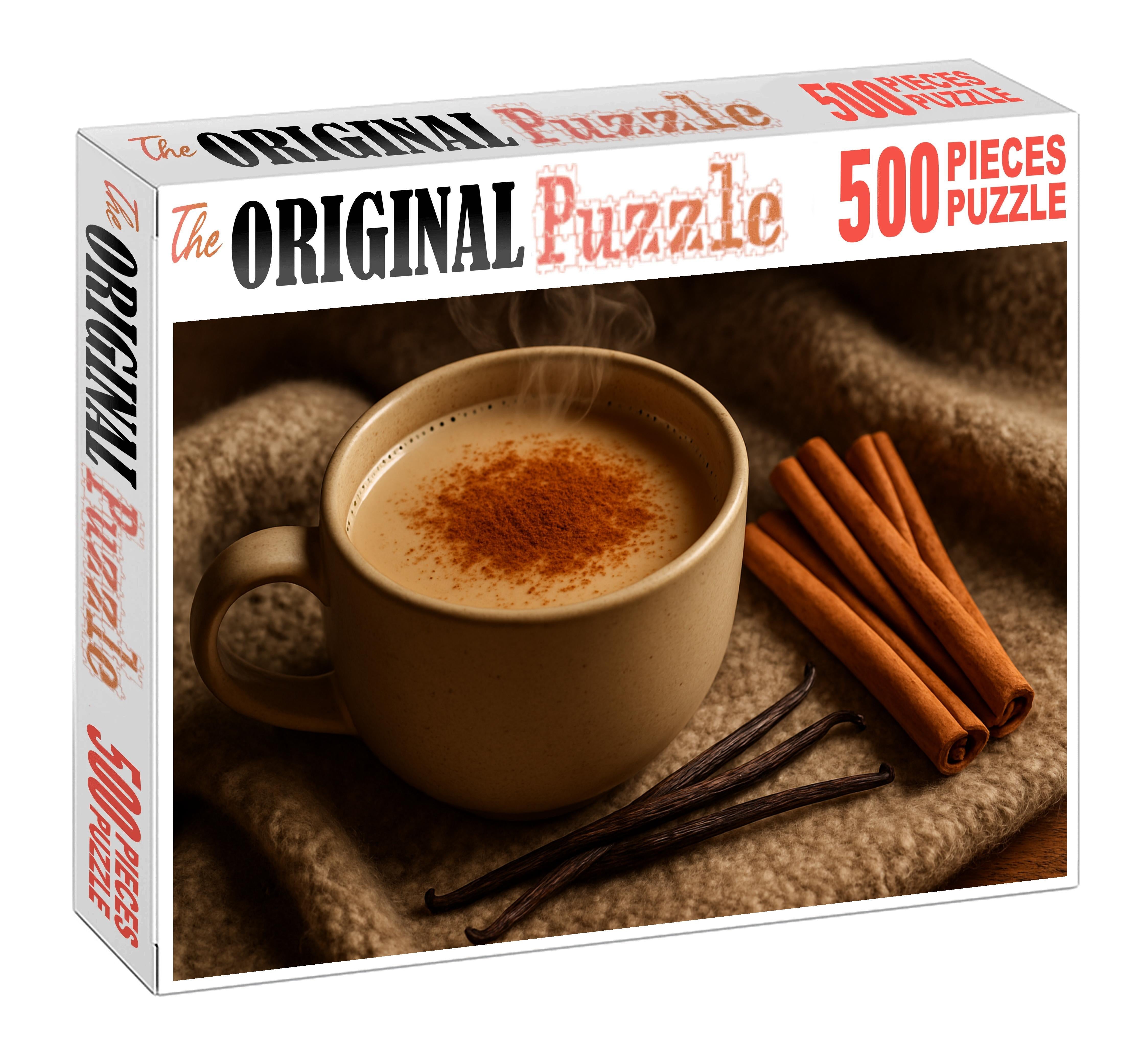 Spiced Vanilla Chai Blend Unique Puzzle Design