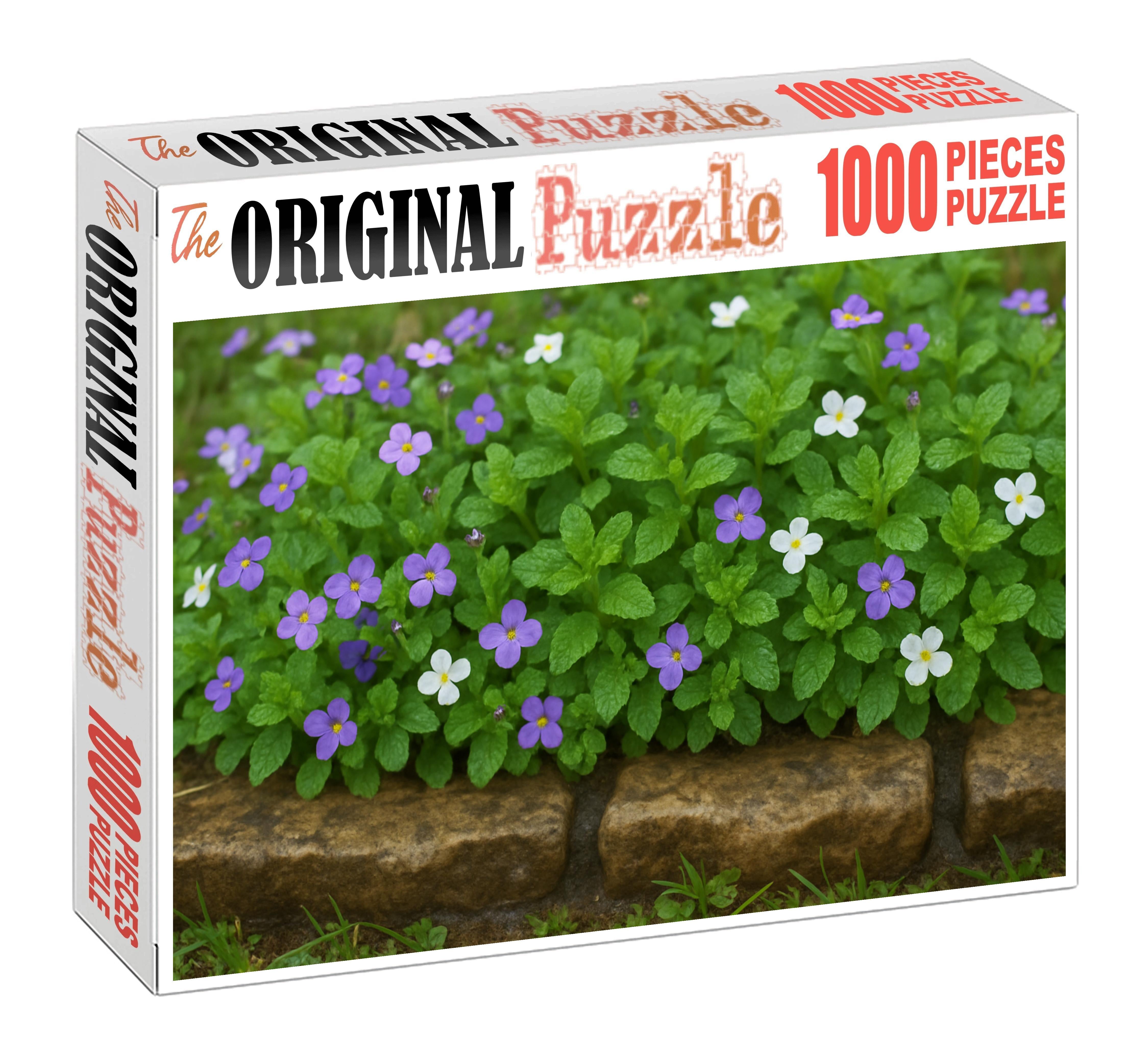 Rustic Herb And Bloom Border 50 Piece Puzzle