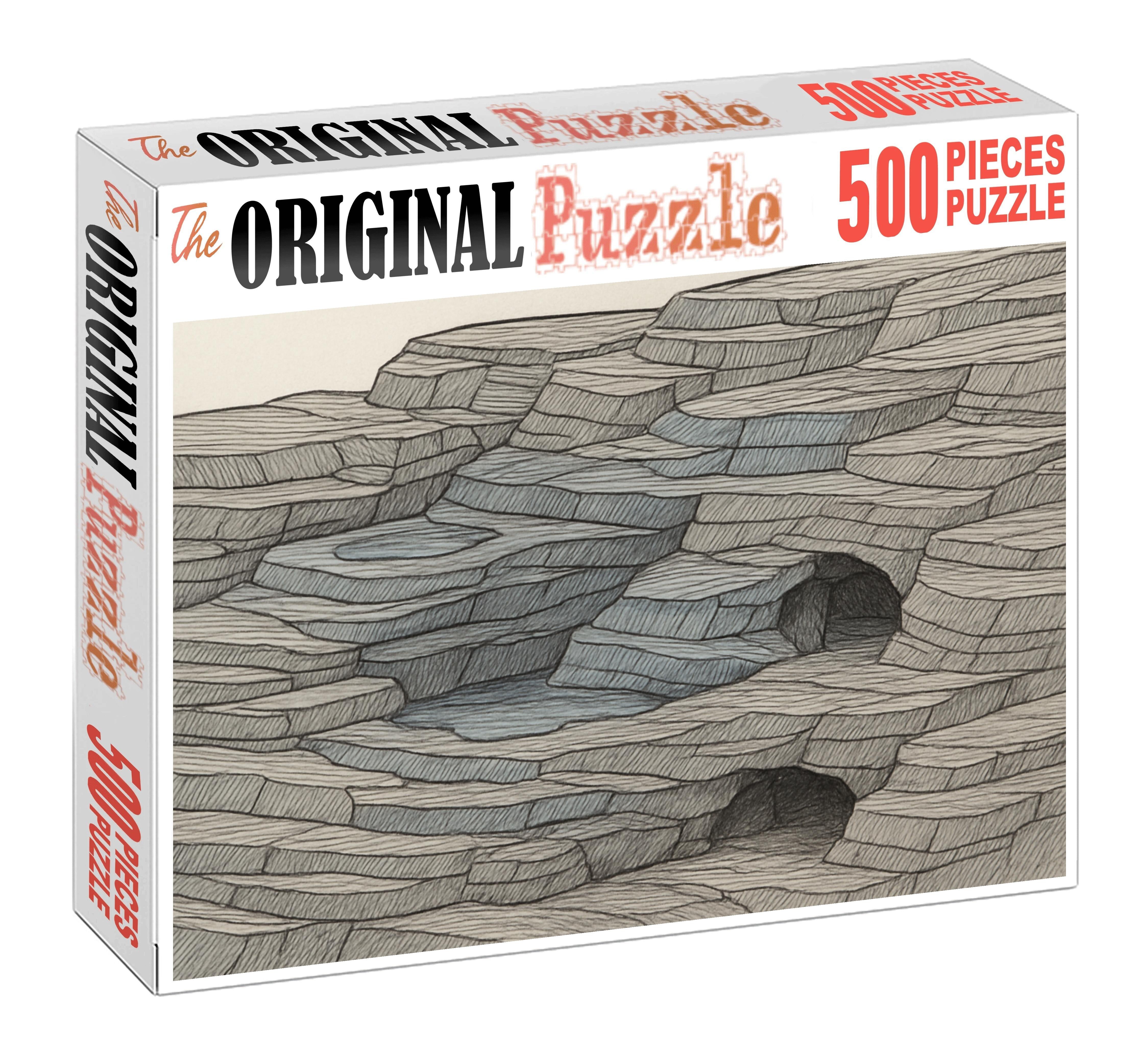 Subterranean Cavern Cross-section Diagram Challenging Puzzles