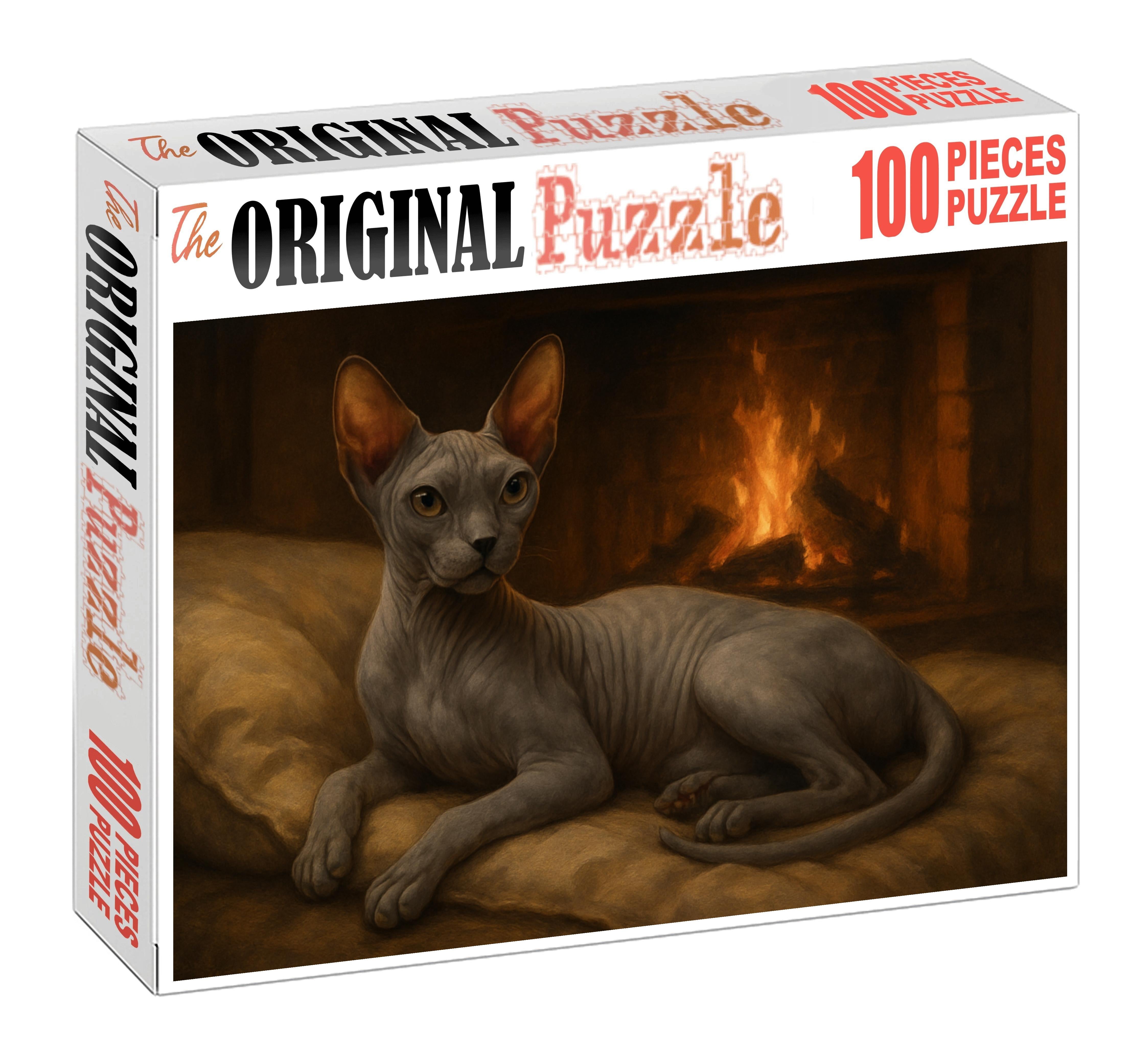 Pearl Grey Sphinx Puzzle Collection
