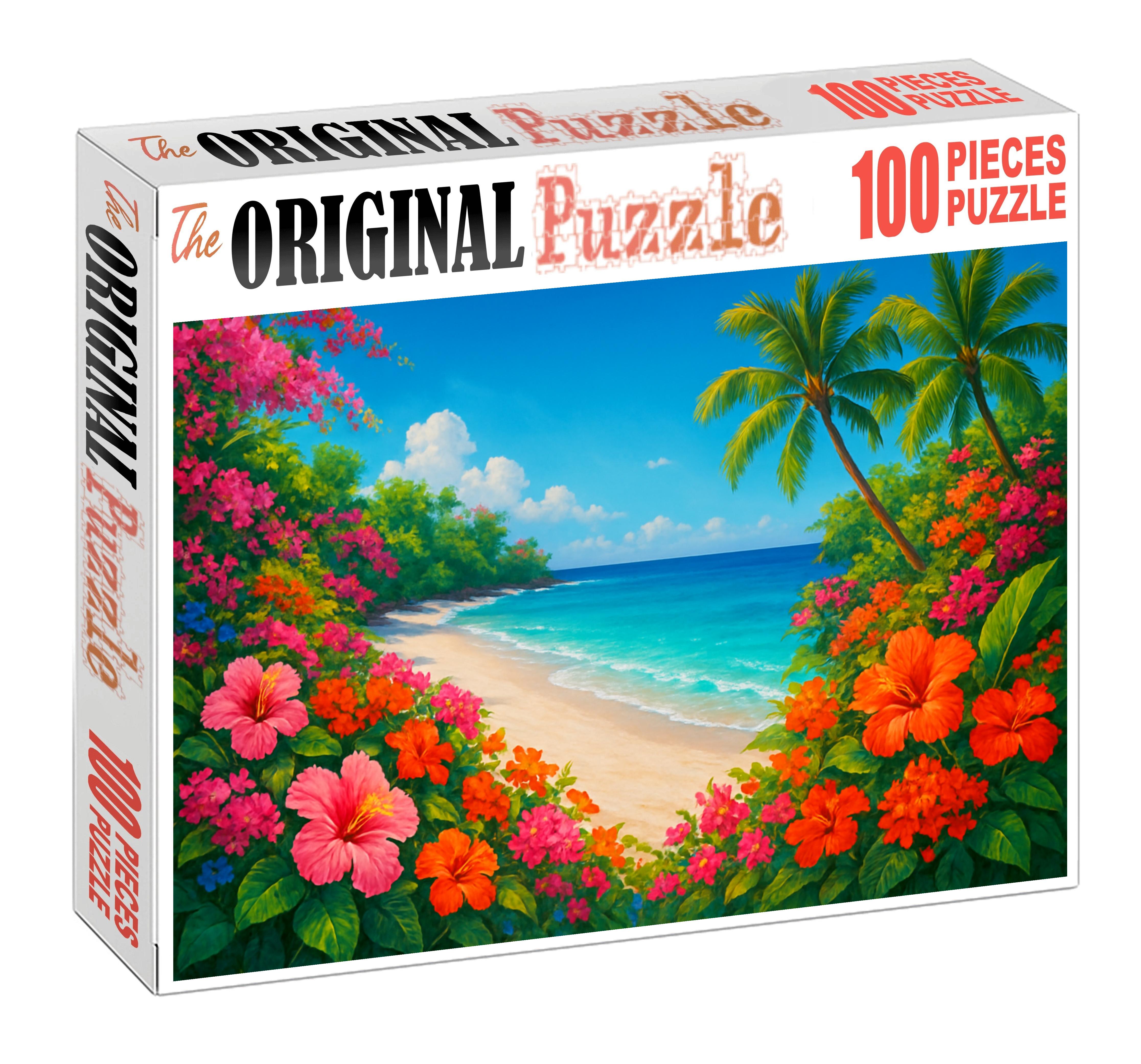 Tropical Blossom Shore Mini Puzzle