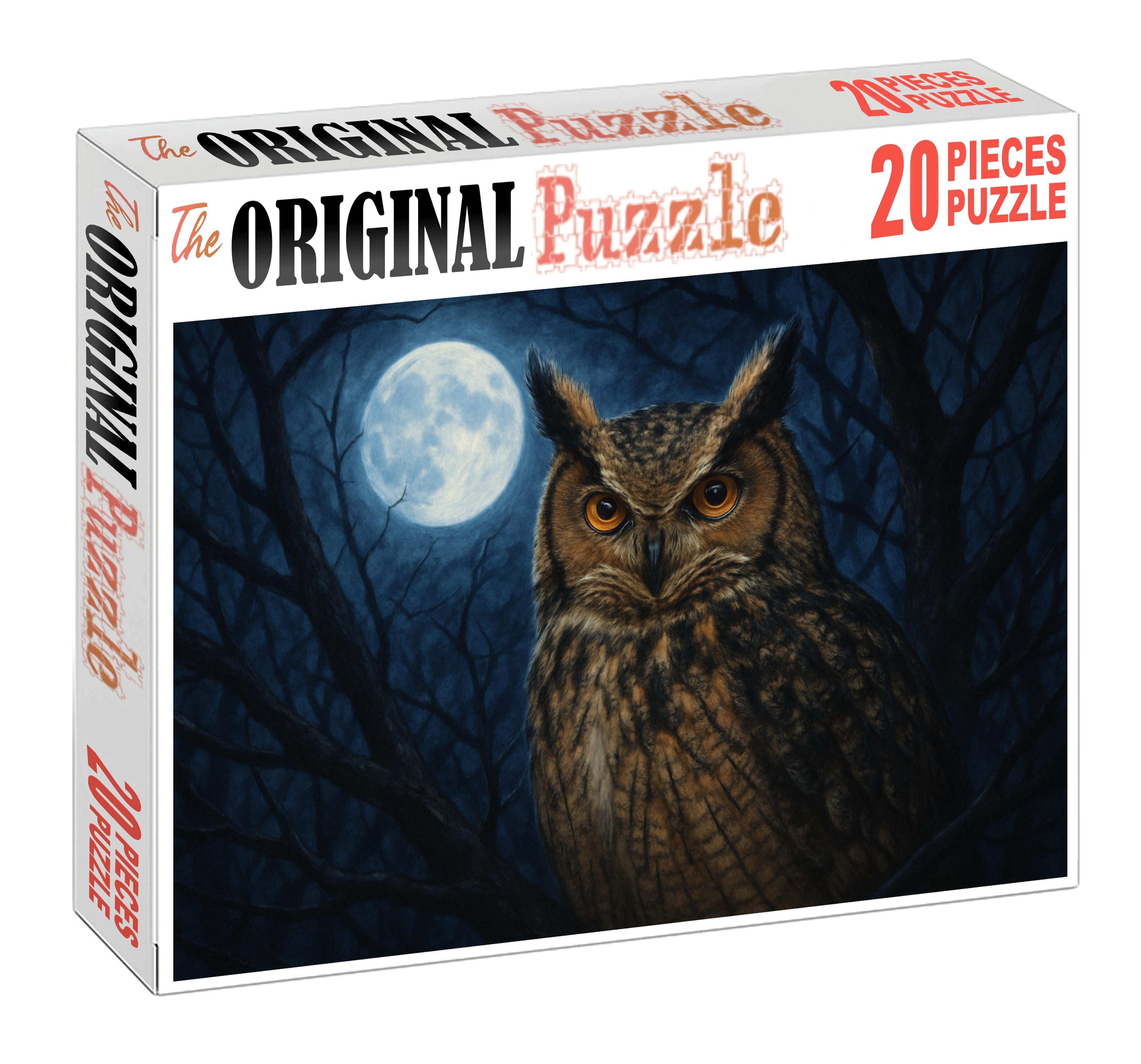 Great Horned Owl Nocturnal Sentinel Puzzle Fun