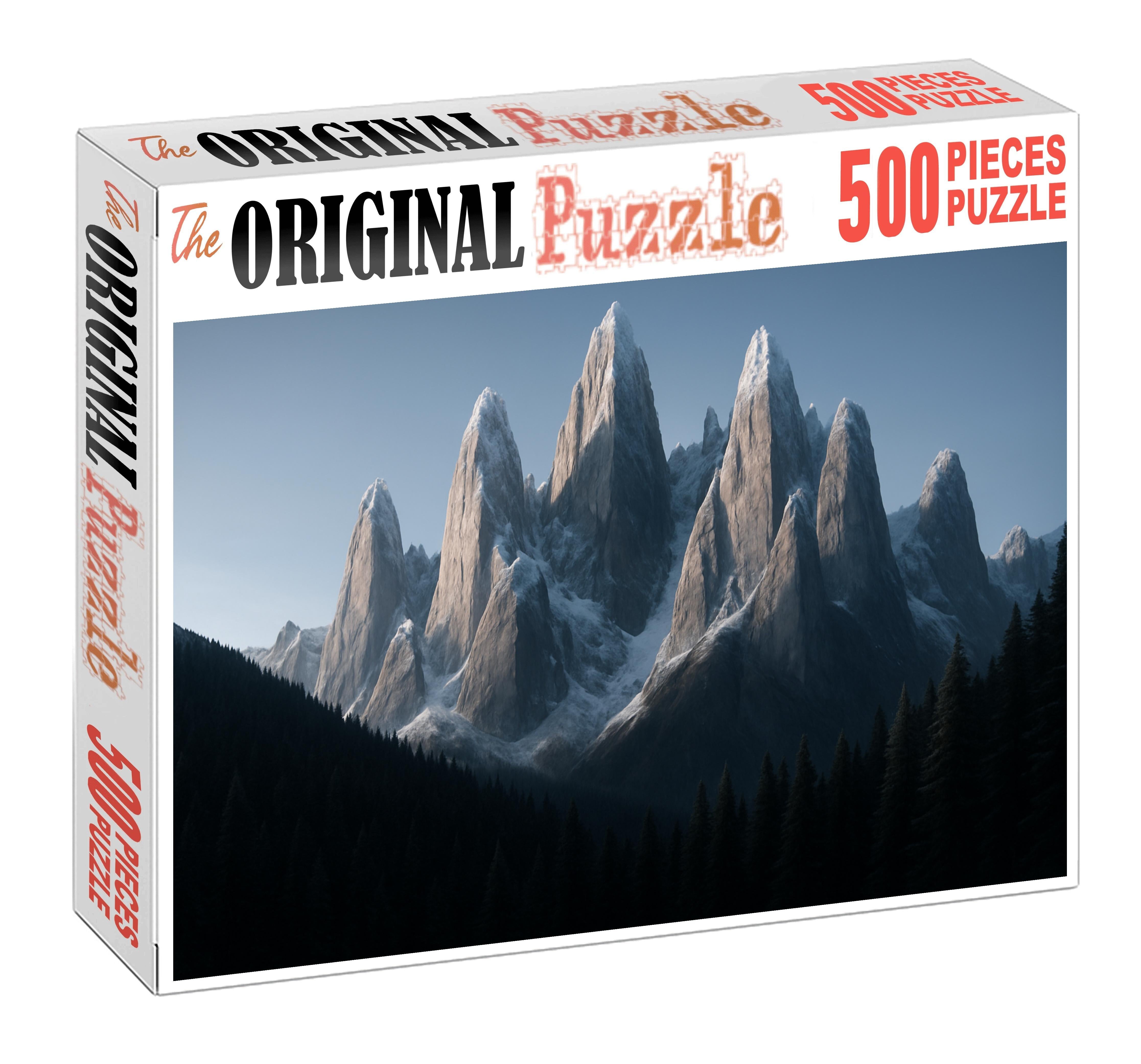 Frostveil Alpine Spires Puzzle Challenge