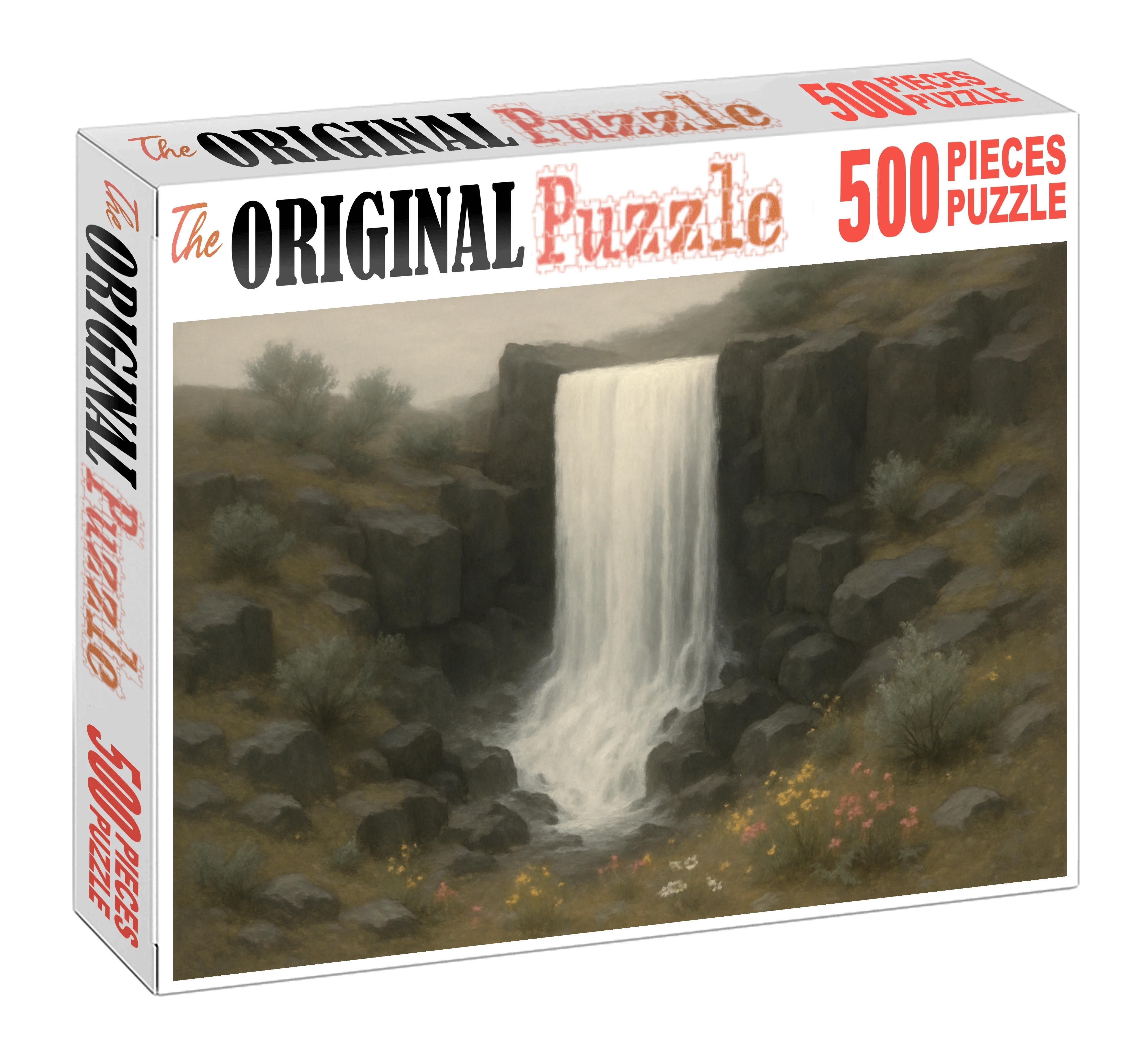 Ivory Ribbon Plunge Premium Puzzle Pieces