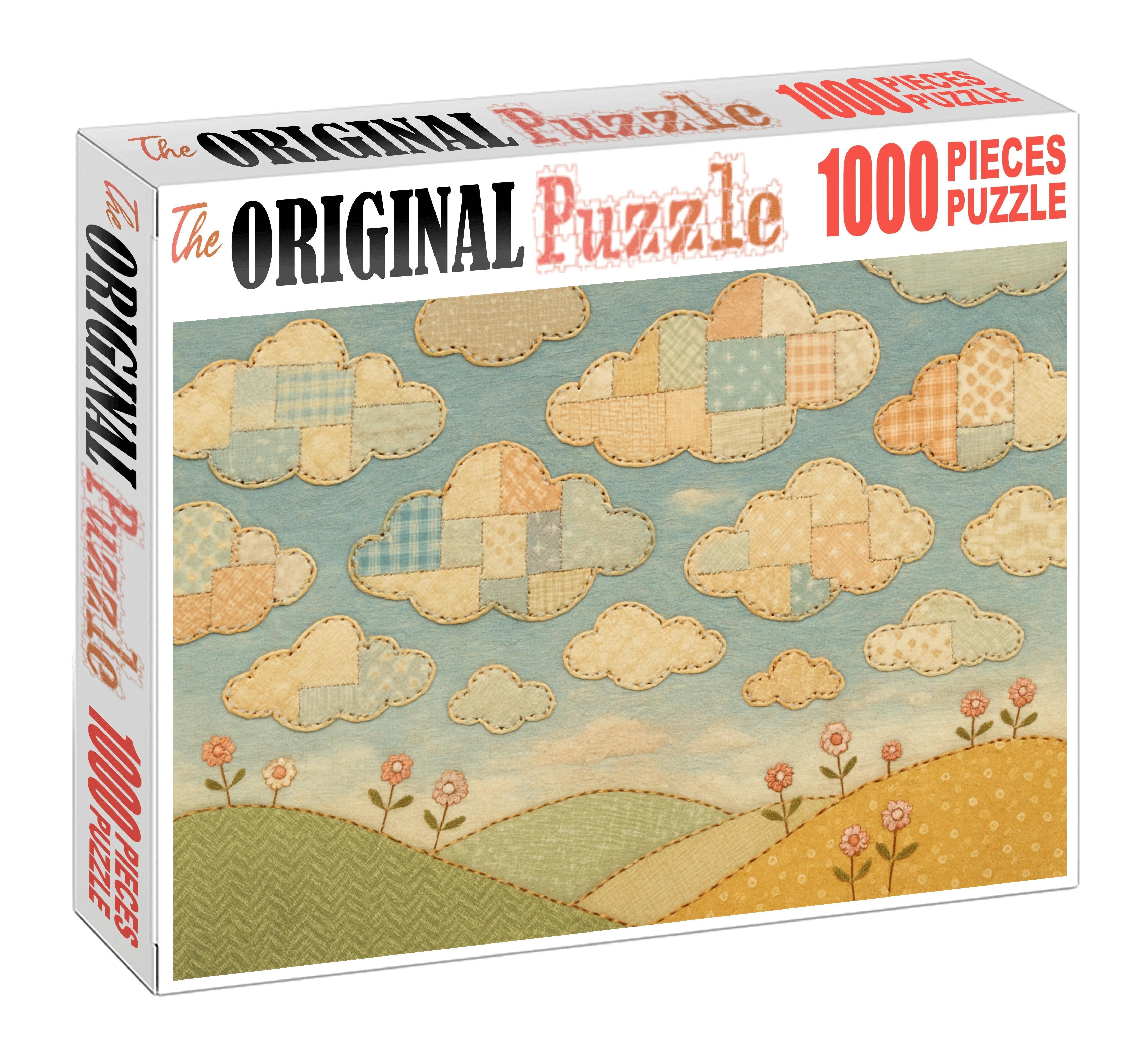 Patchwork Cloud Farm Puzzle Challenge