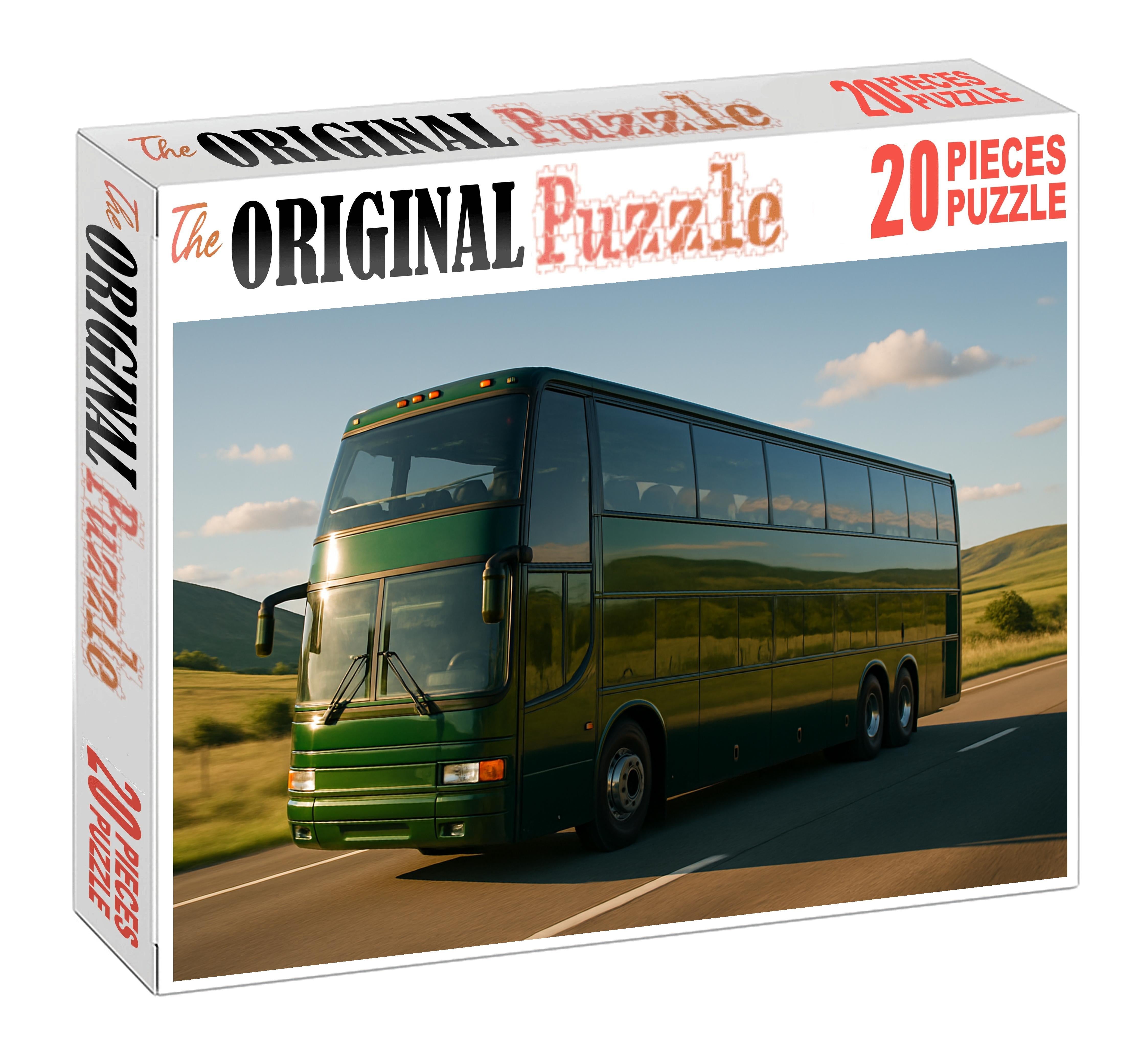 Biofuel-powered Double-decker Coach Challenging Puzzles