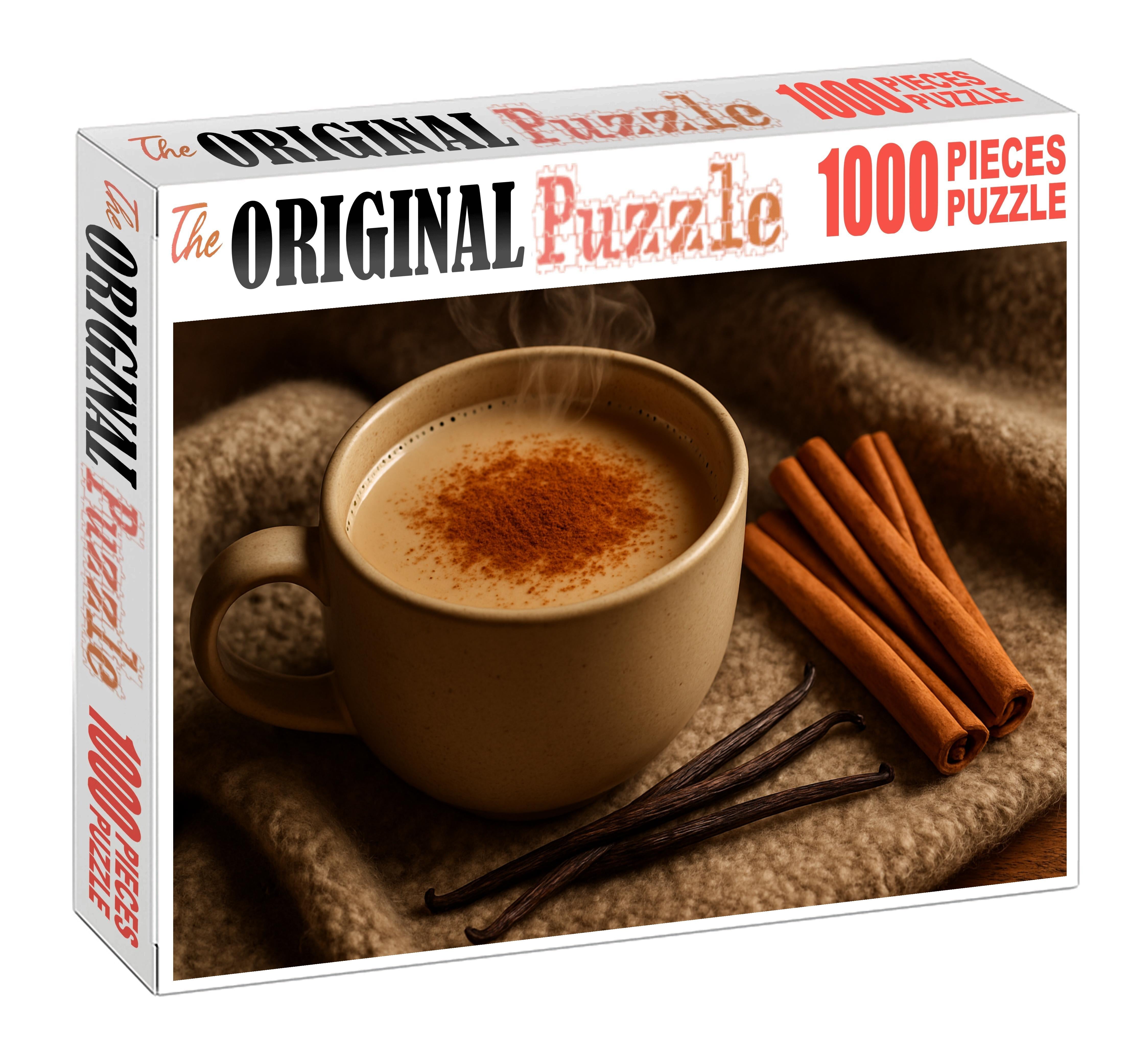 Spiced Vanilla Chai Blend Unique Puzzle Design