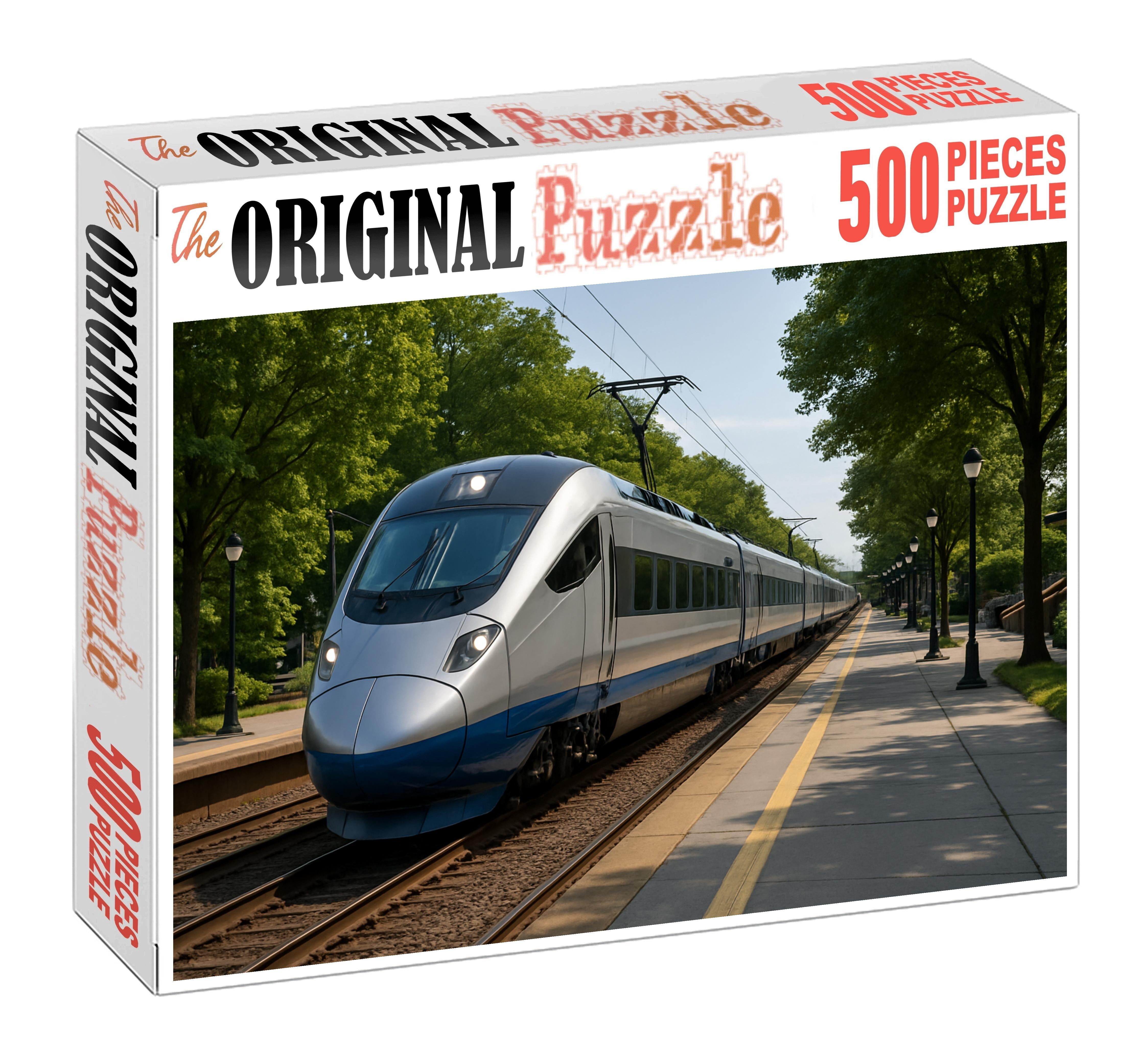 Silver Comet Electric Multiple Unit 20 Piece Puzzle