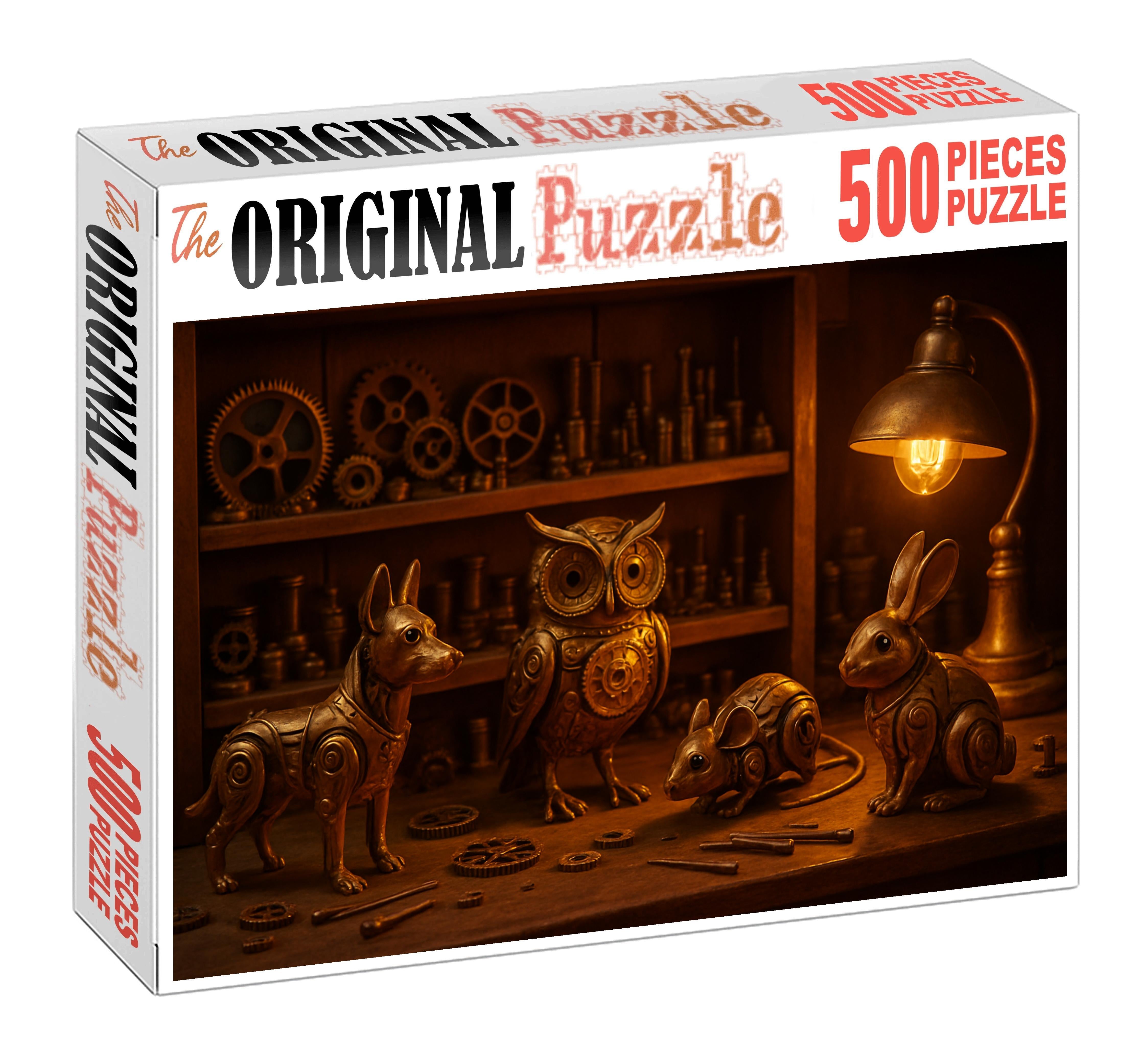 The Clockmaker's Dreamshop Custom Jigsaw Puzzle