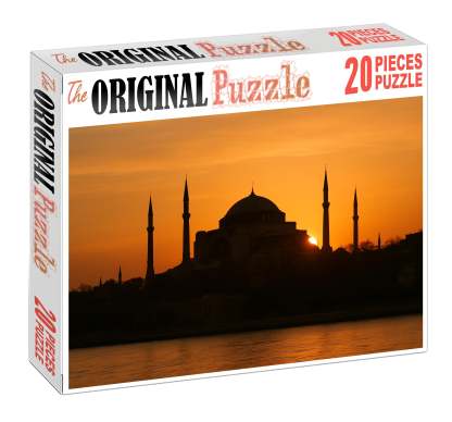 Hagia Sophia Istanbul Turkey  Recognized By 7950 Globally For Its Architectural And Religious Legacy Puzzle Challenge
