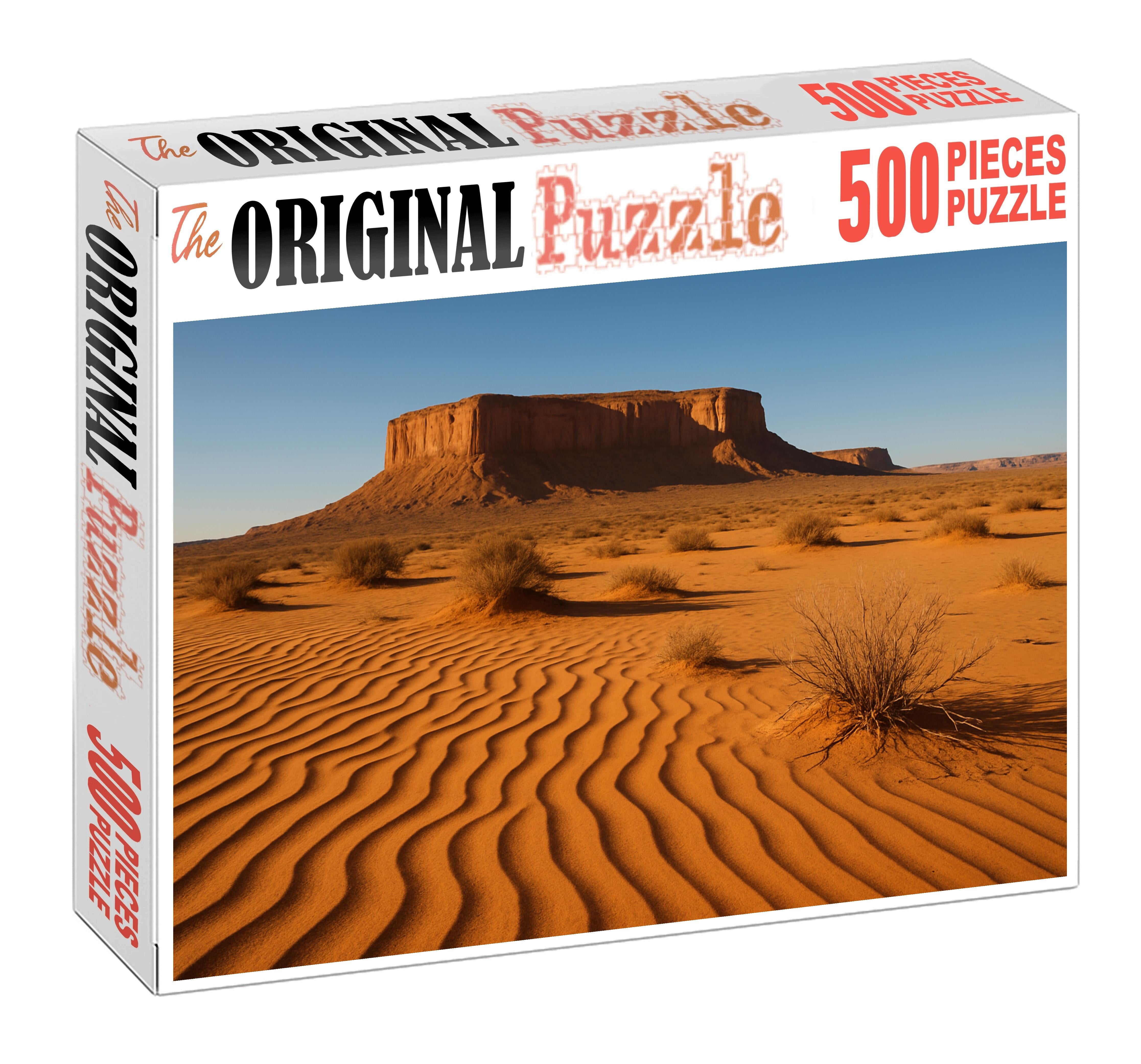 Sandy Plateau At Noon Easy Puzzles