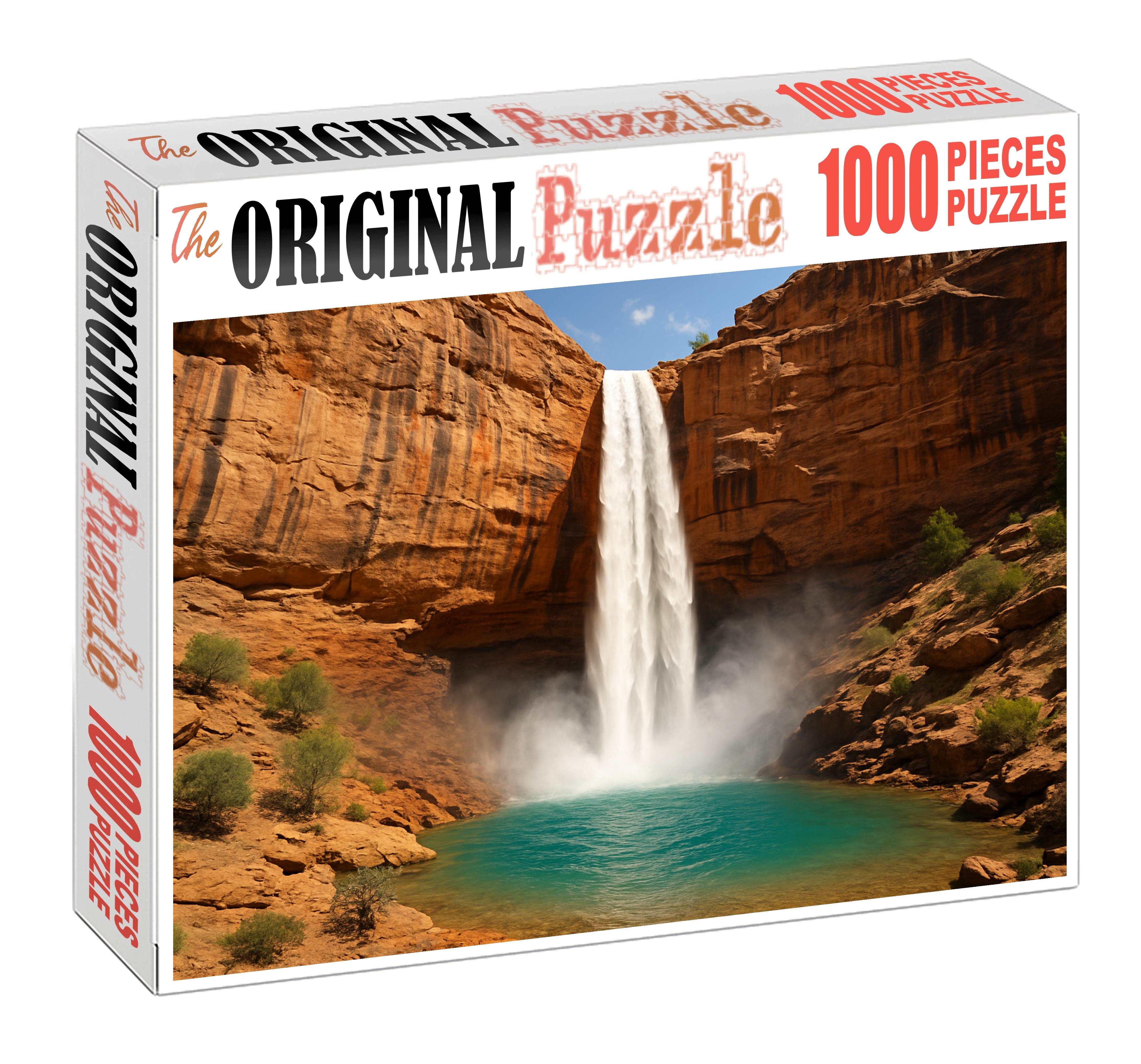 Ivory Fan Plunge Large Format Puzzle