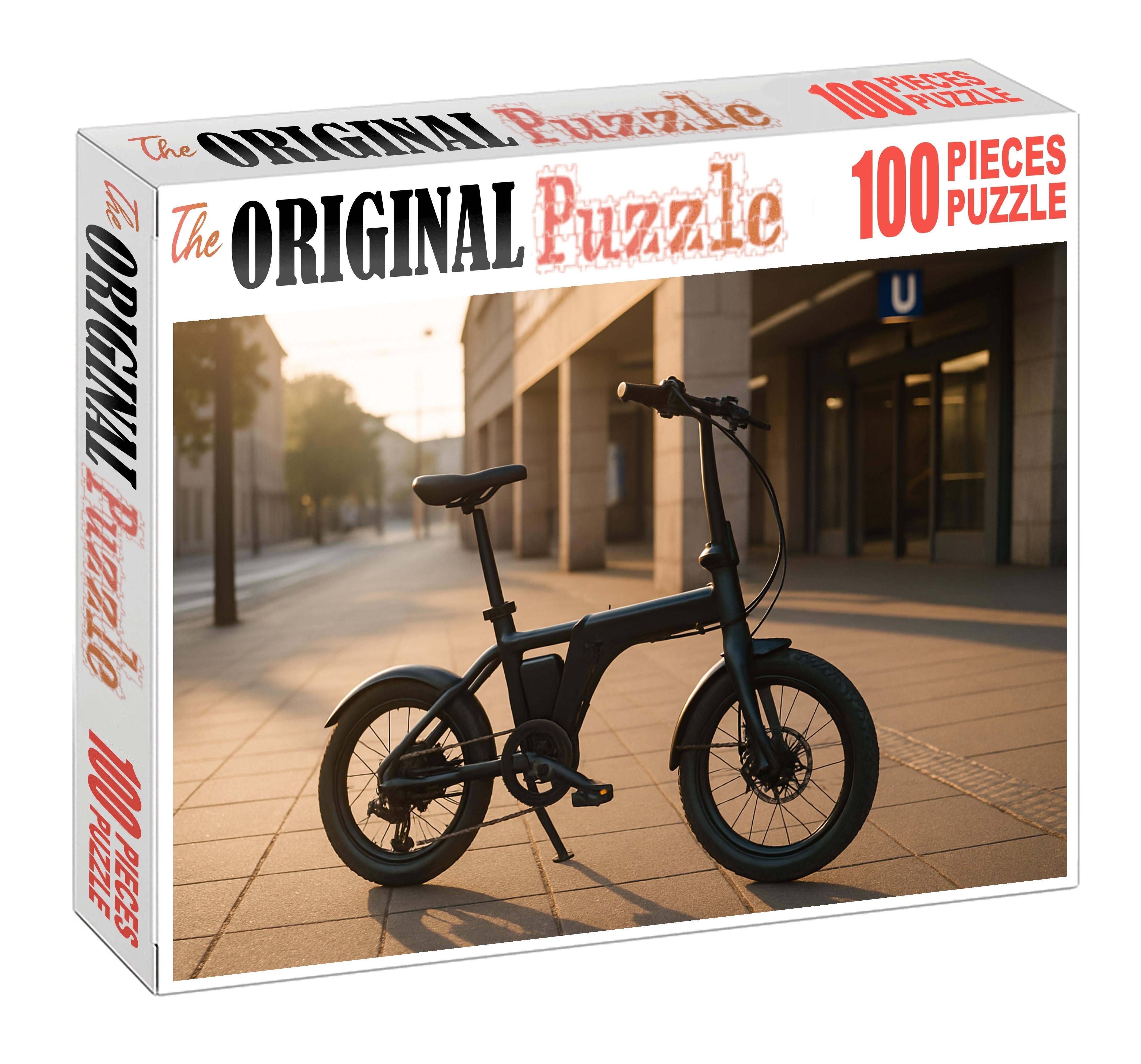 Ultra-lightweight Folding Electric Bicycle Puzzle For Kids