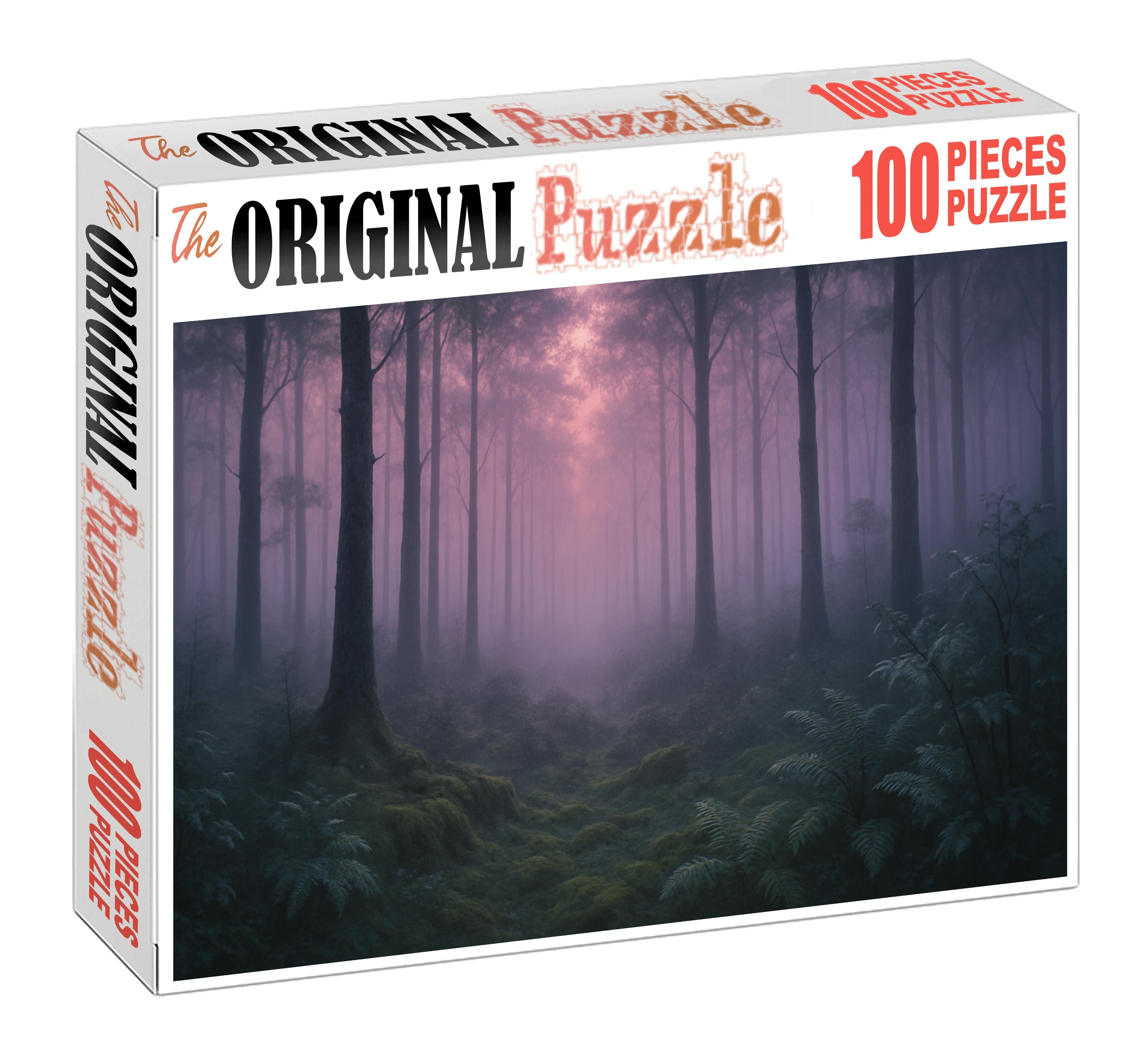 Twilight Mist Wood Unique Puzzle Design