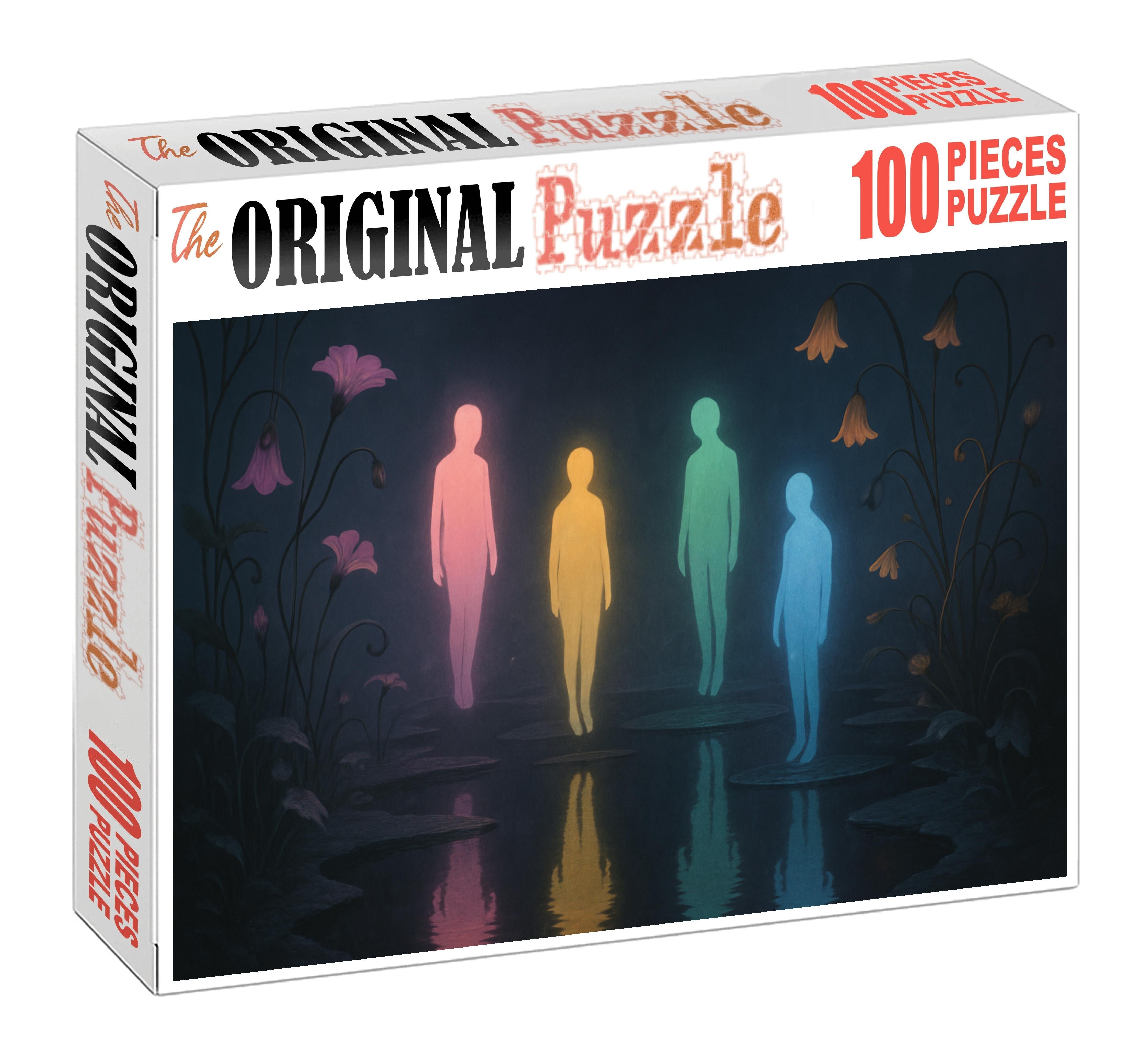 Garden Of Floating Echoes Reflections Hovering Above Still Pools Puzzle Fun