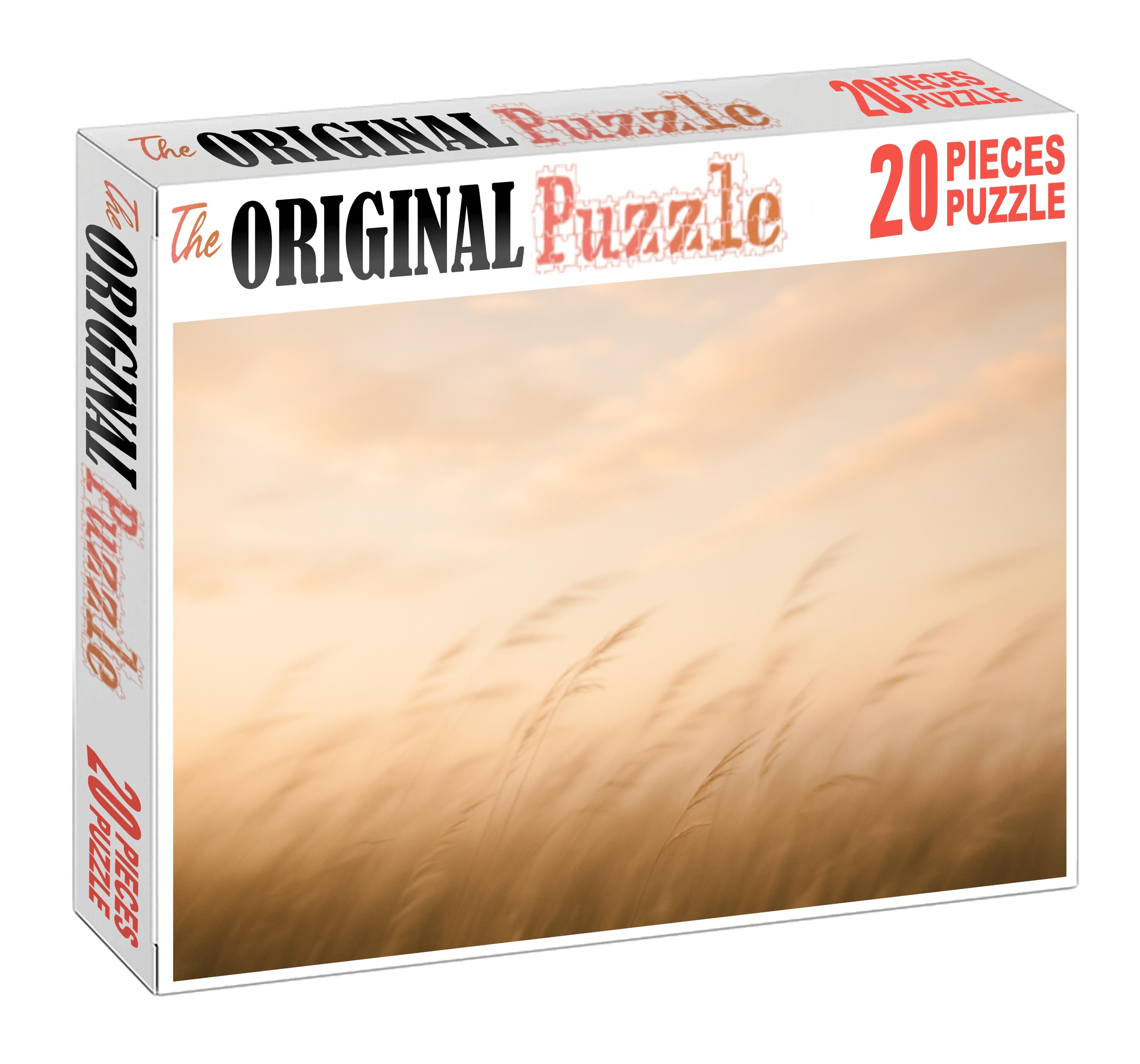 Peach Whisper Horizon Puzzle For Kids