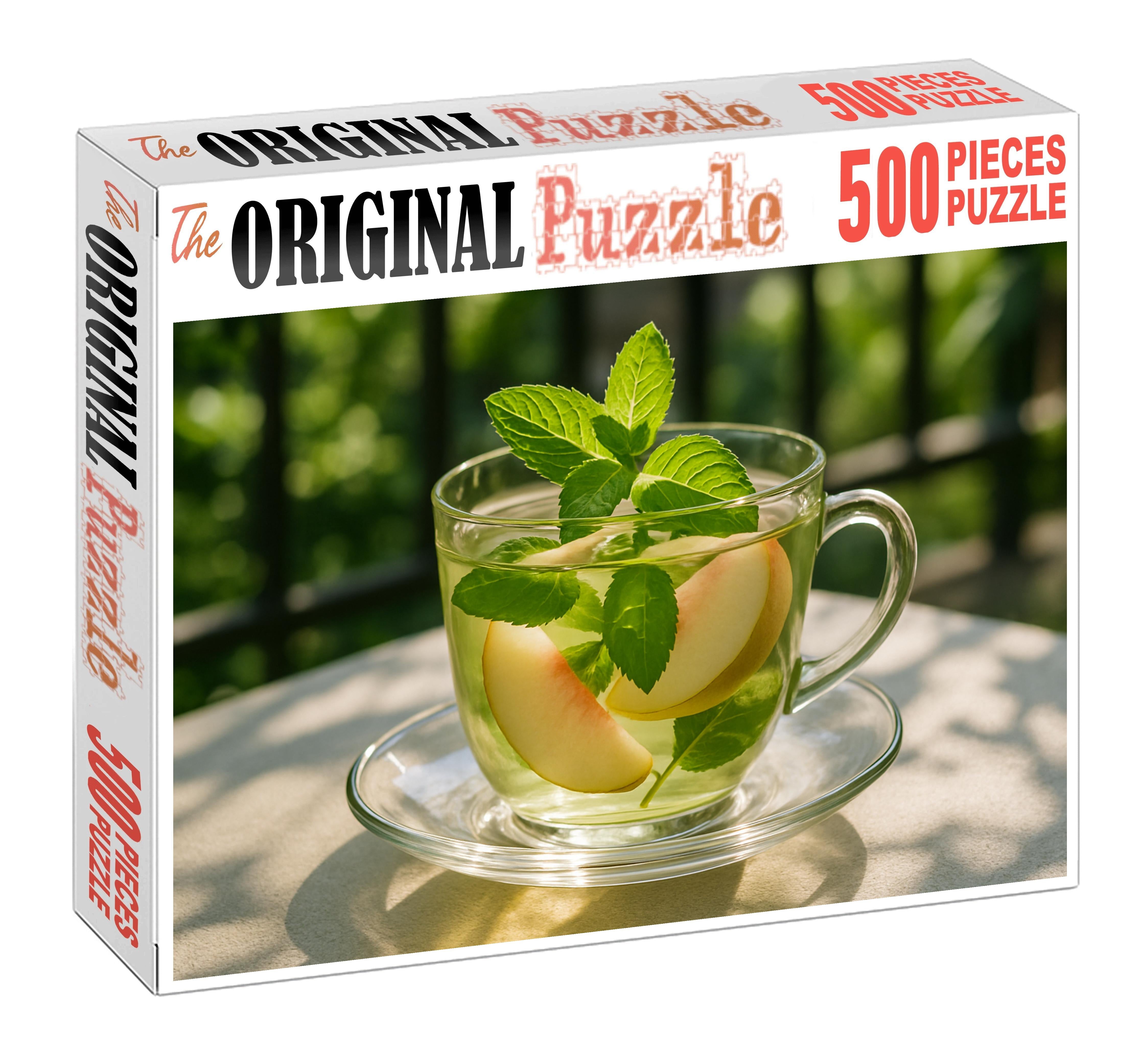 Frosted Petal Refreshing Green Tea With Mint And White Peach Essence 50 Piece Puzzle