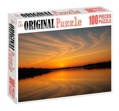 Golden Ripple Lake 100 Piece Puzzle