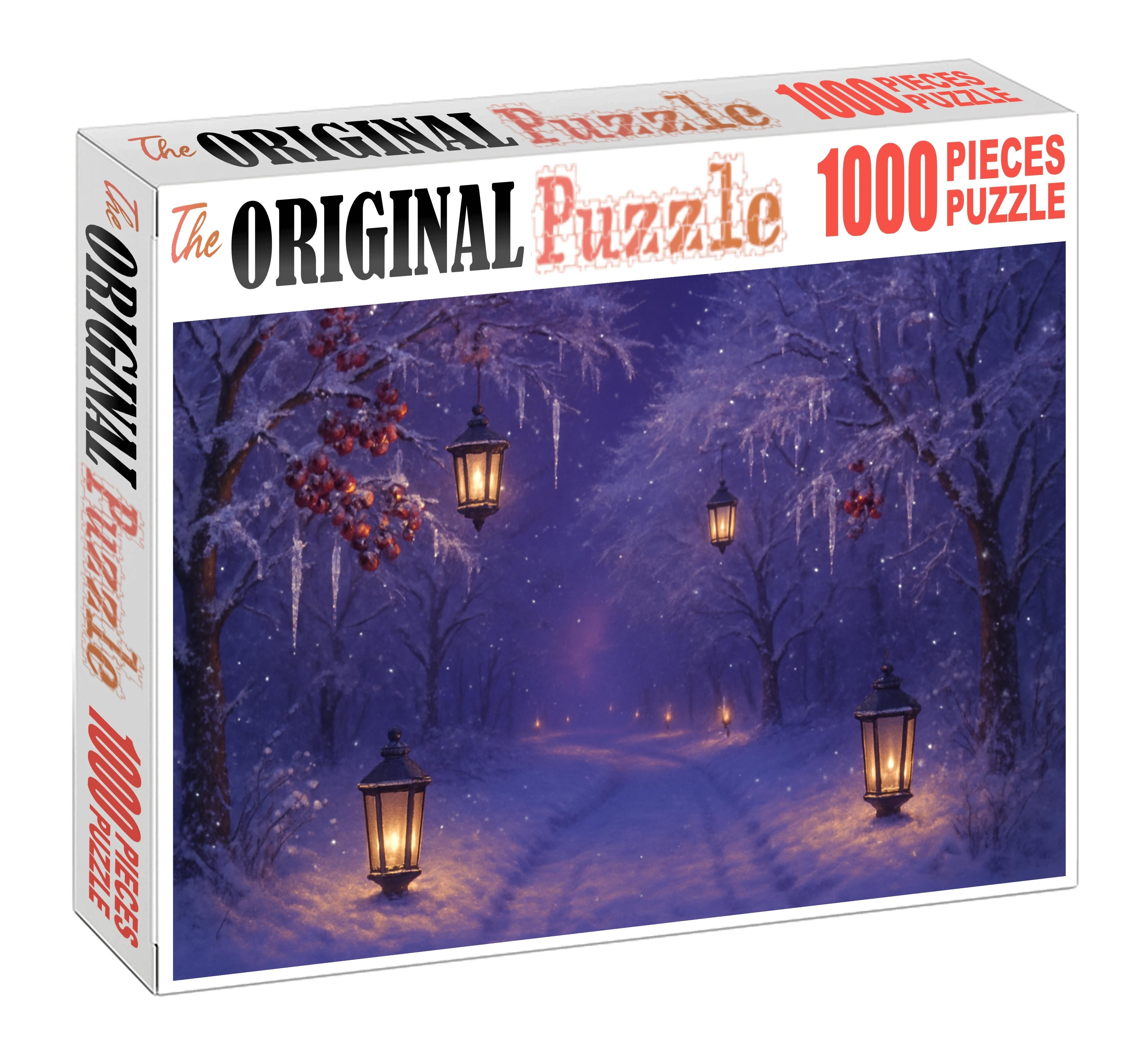 Twilight Ice Garden Premium Puzzle Pieces