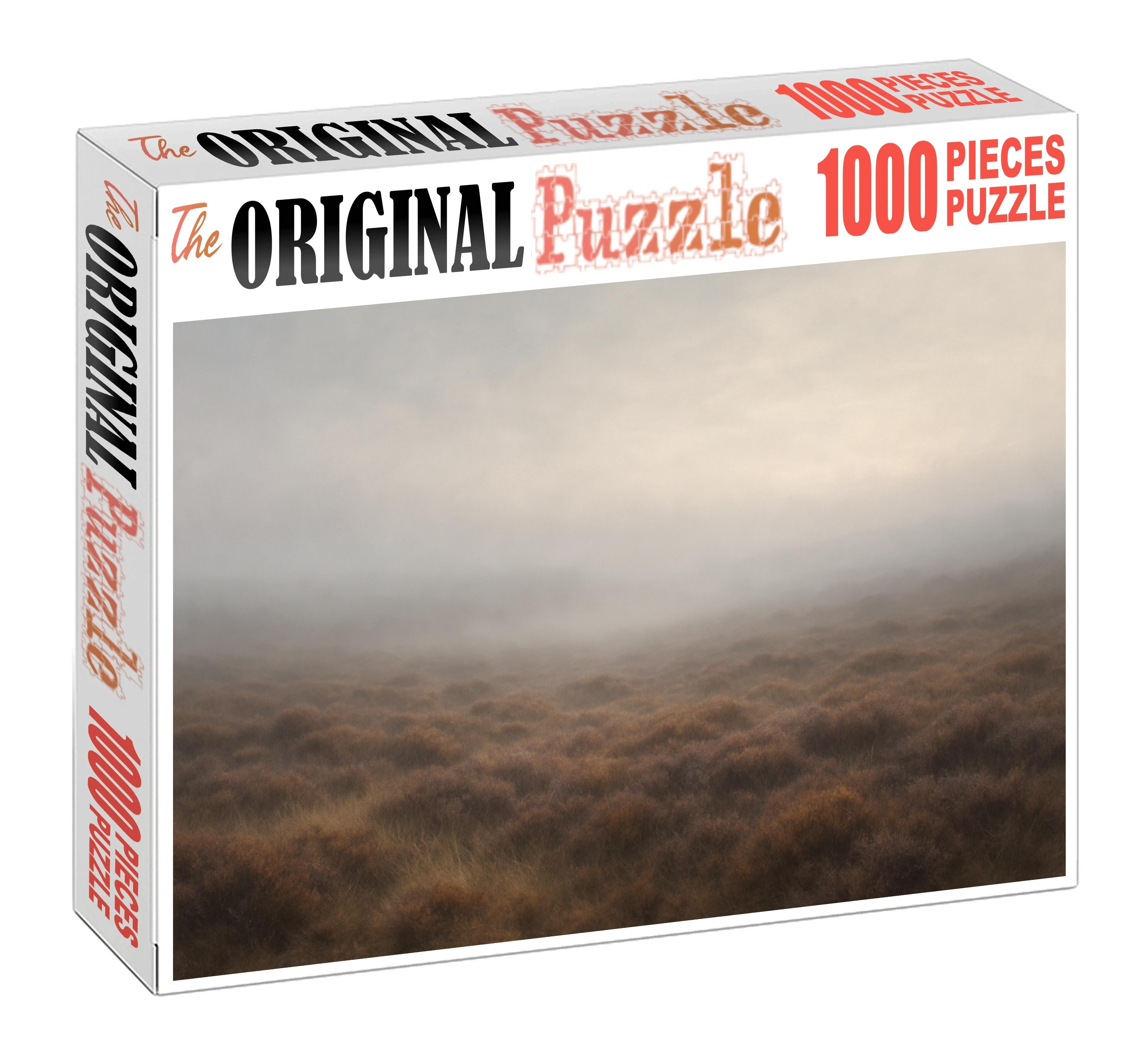 Mist-clad Highland Moor 1000 Piece Puzzle