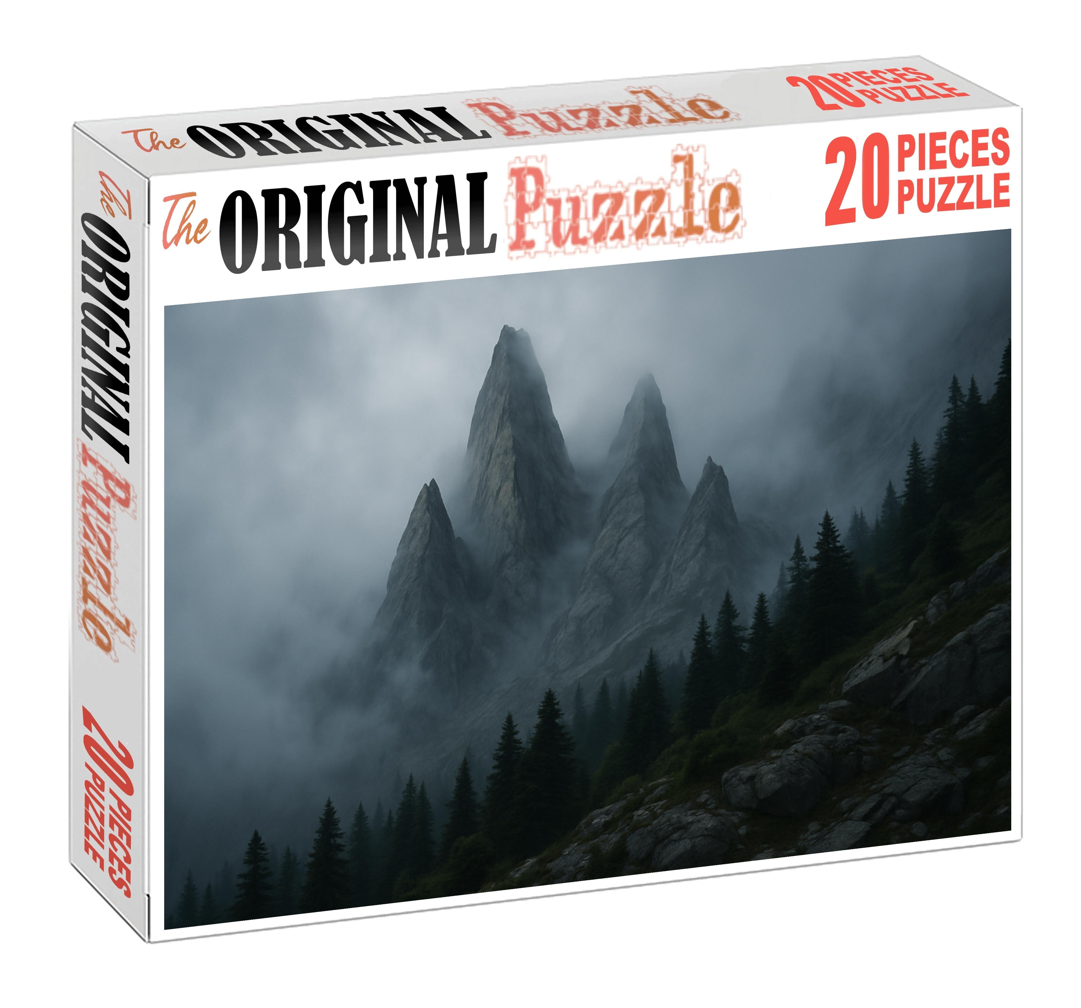 Foggy Mountain Pass 100 Piece Puzzle