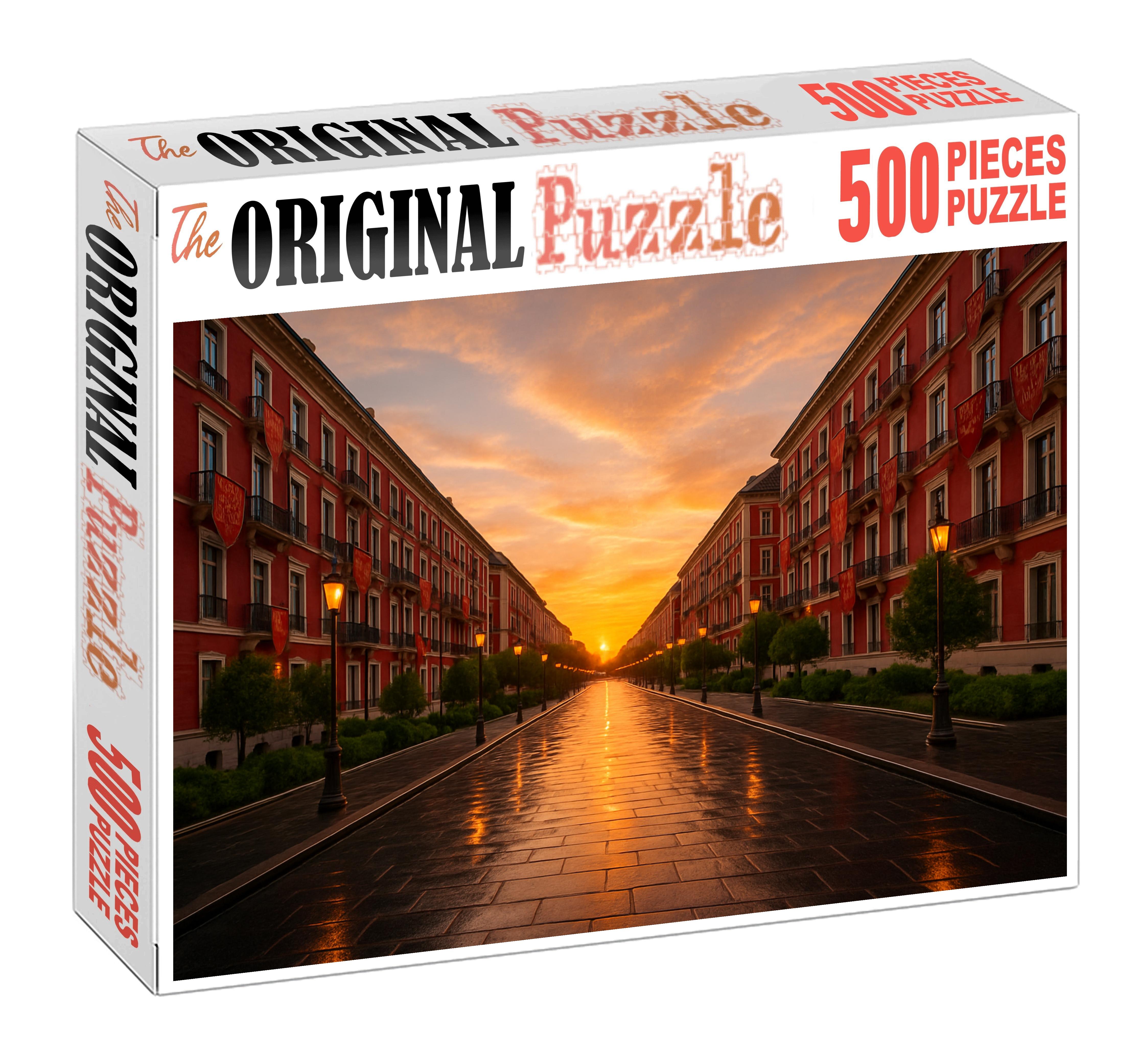 Crimson Boulevard 300 Piece Puzzle