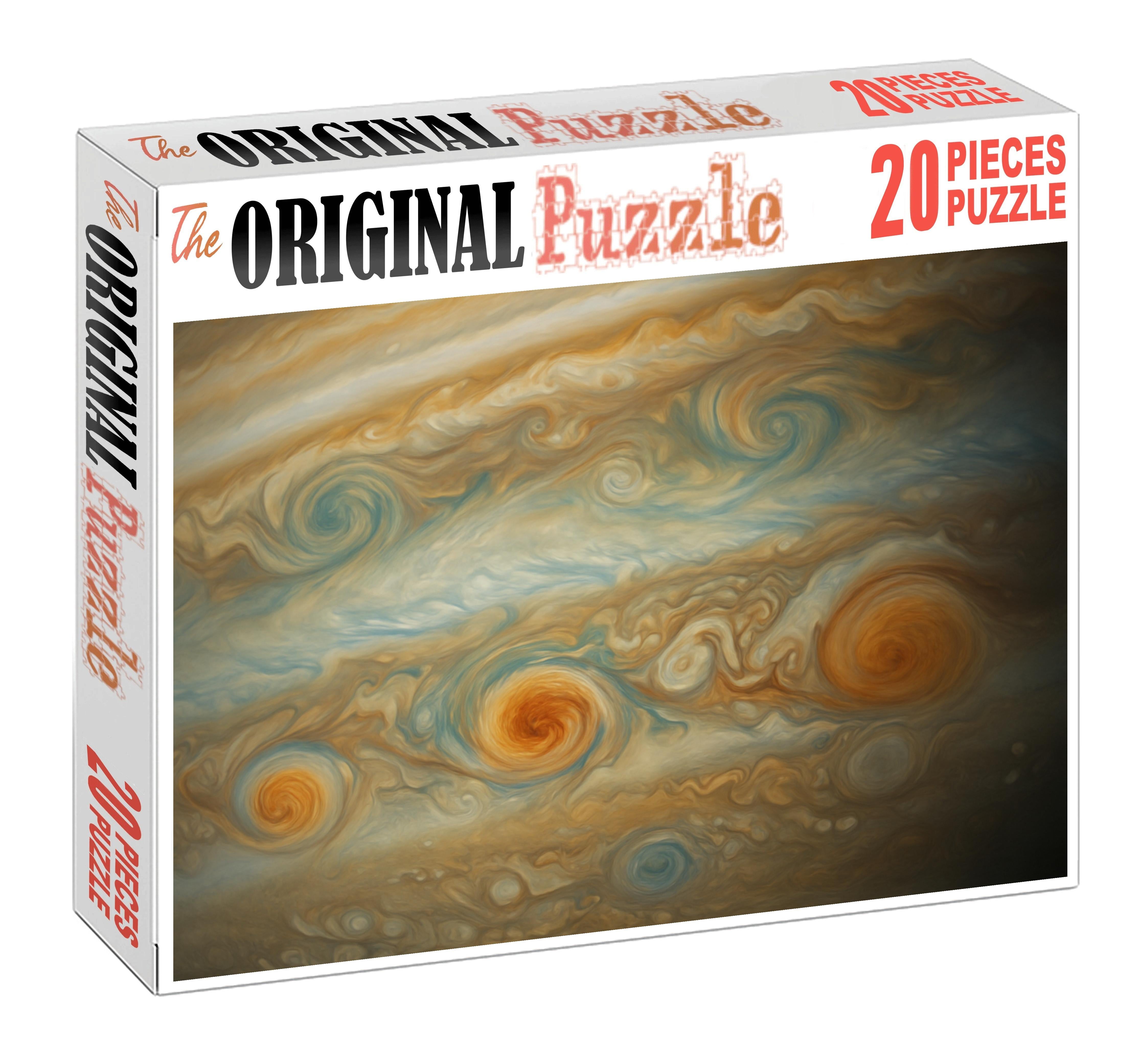 Whirling Gas Giant Cyclones 1000 Piece Puzzle
