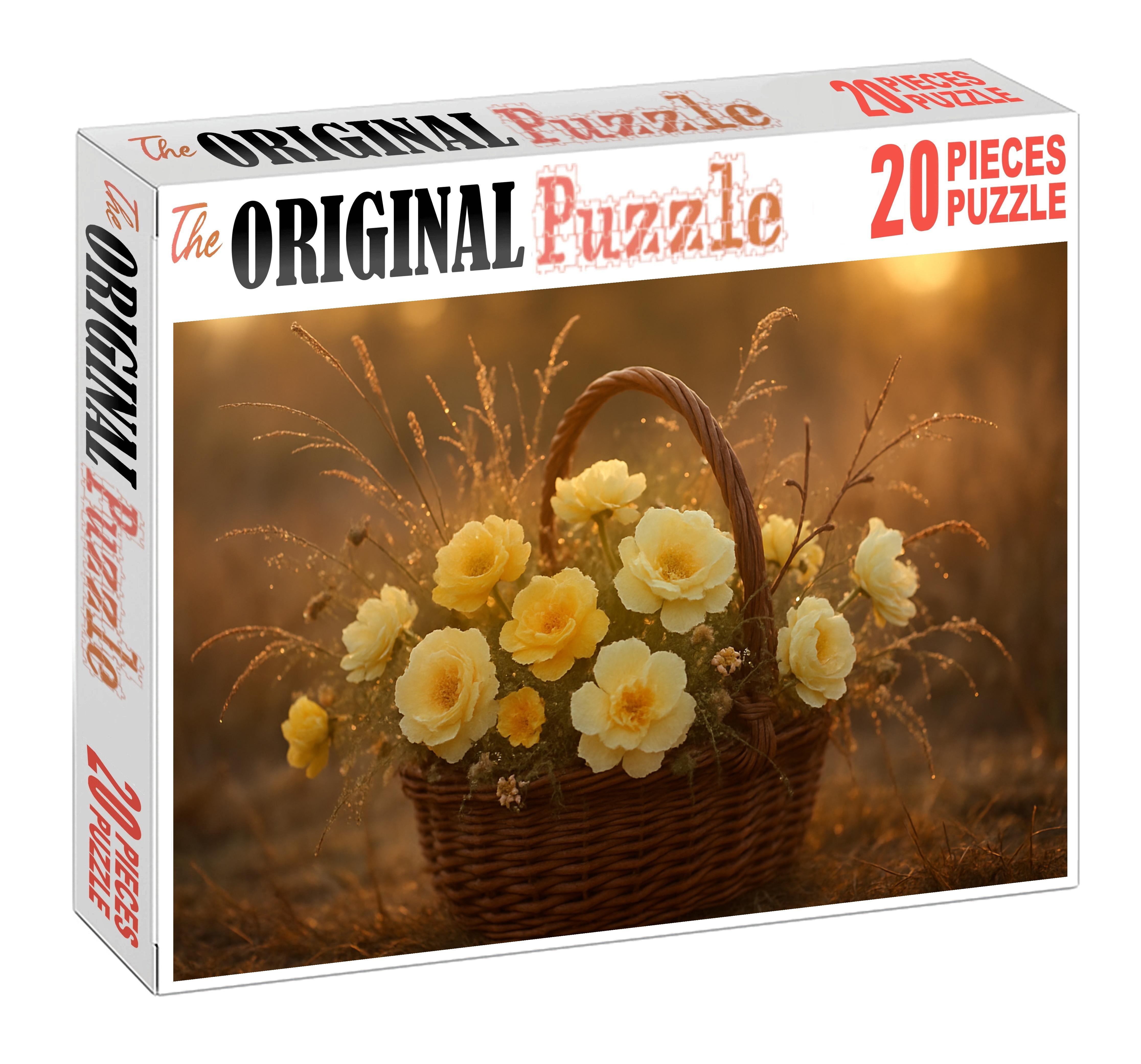 Golden Meadow Arrangement Puzzle For Adults