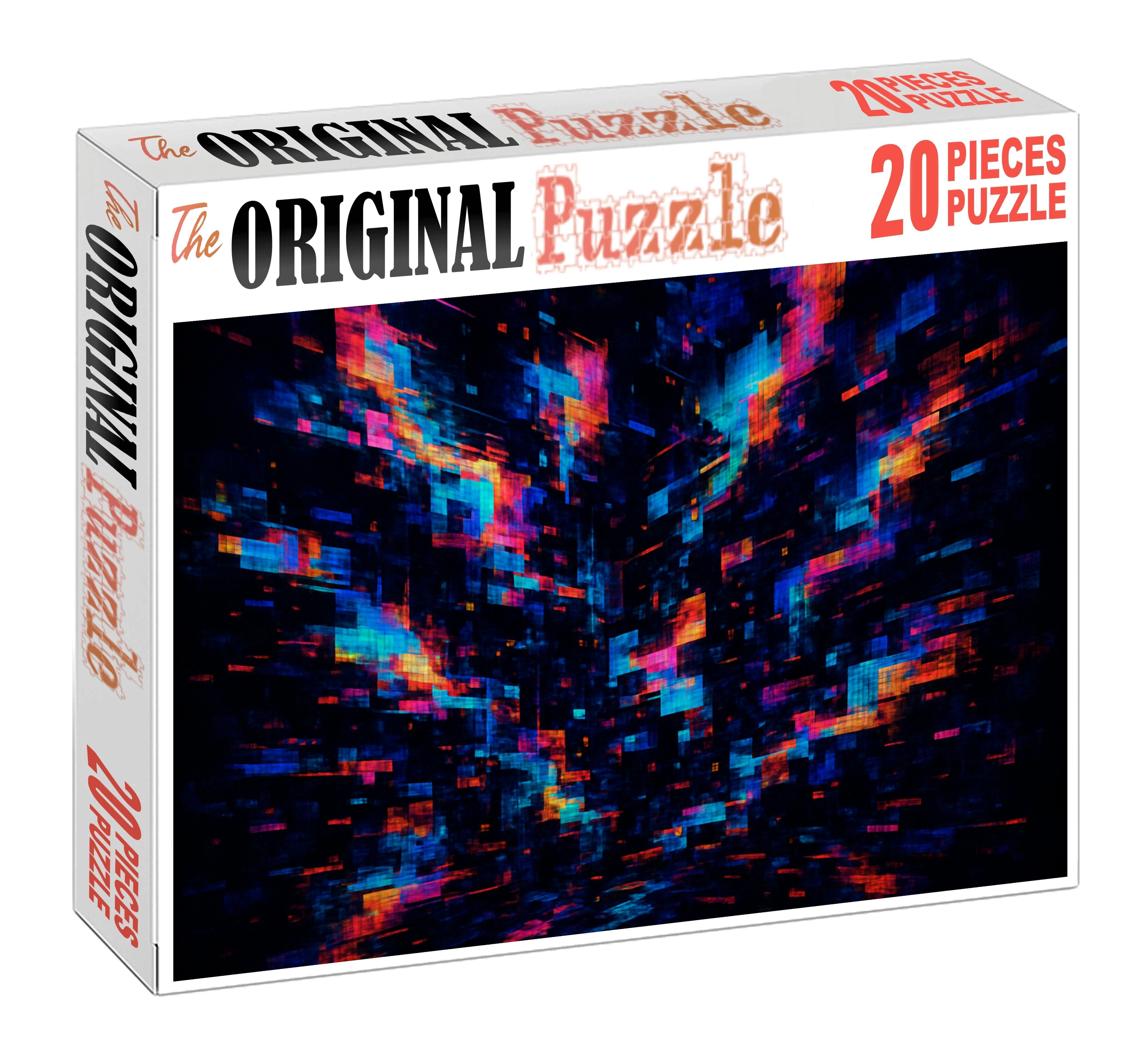 Glitch Art Revolution Digital Decay As An Aesthetic Statement 20 Piece Puzzle