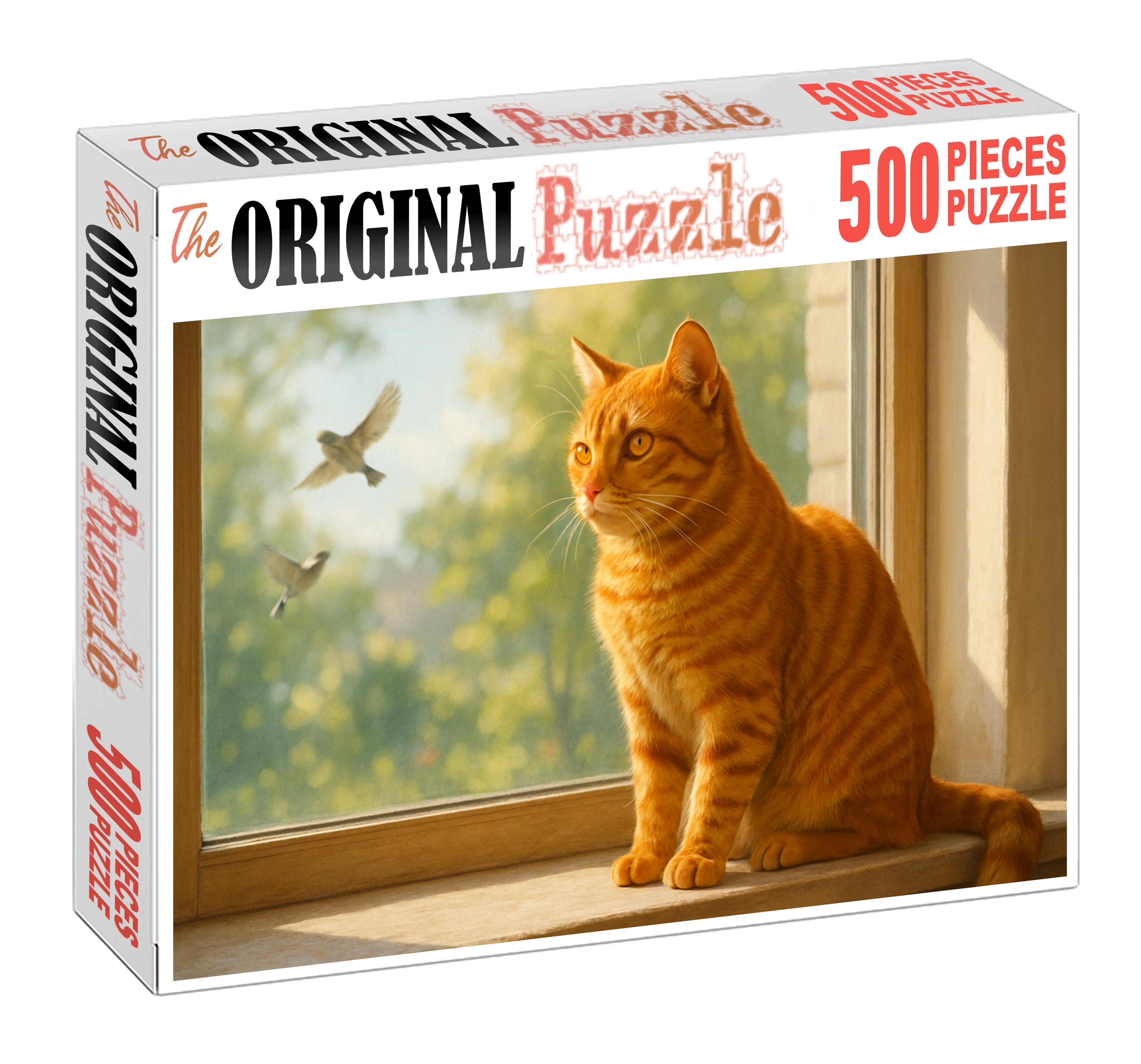Amber Striped Shorthair Puzzle Collection
