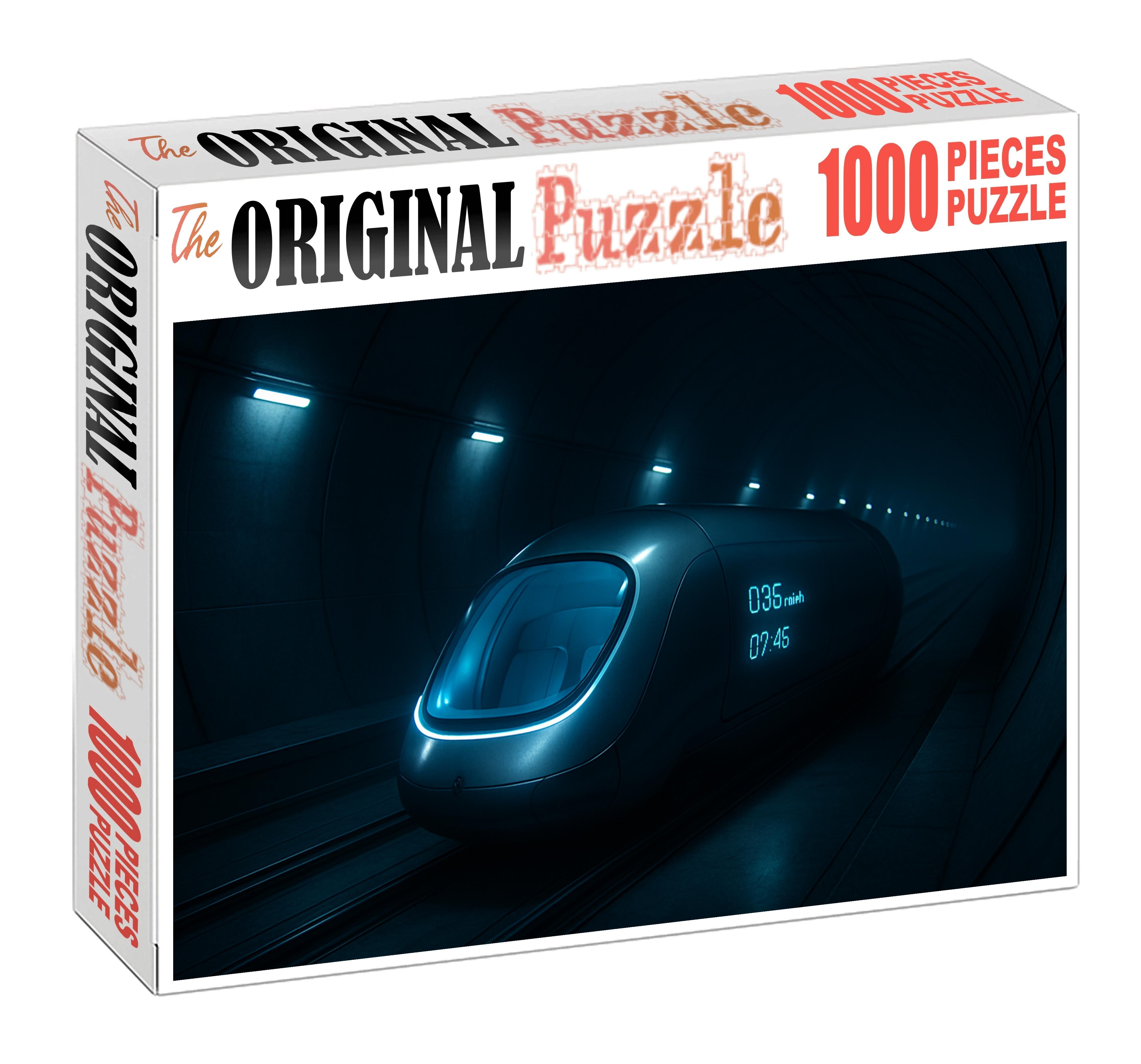 Pneumatic Urban Capsule Transport 500 Piece Puzzle