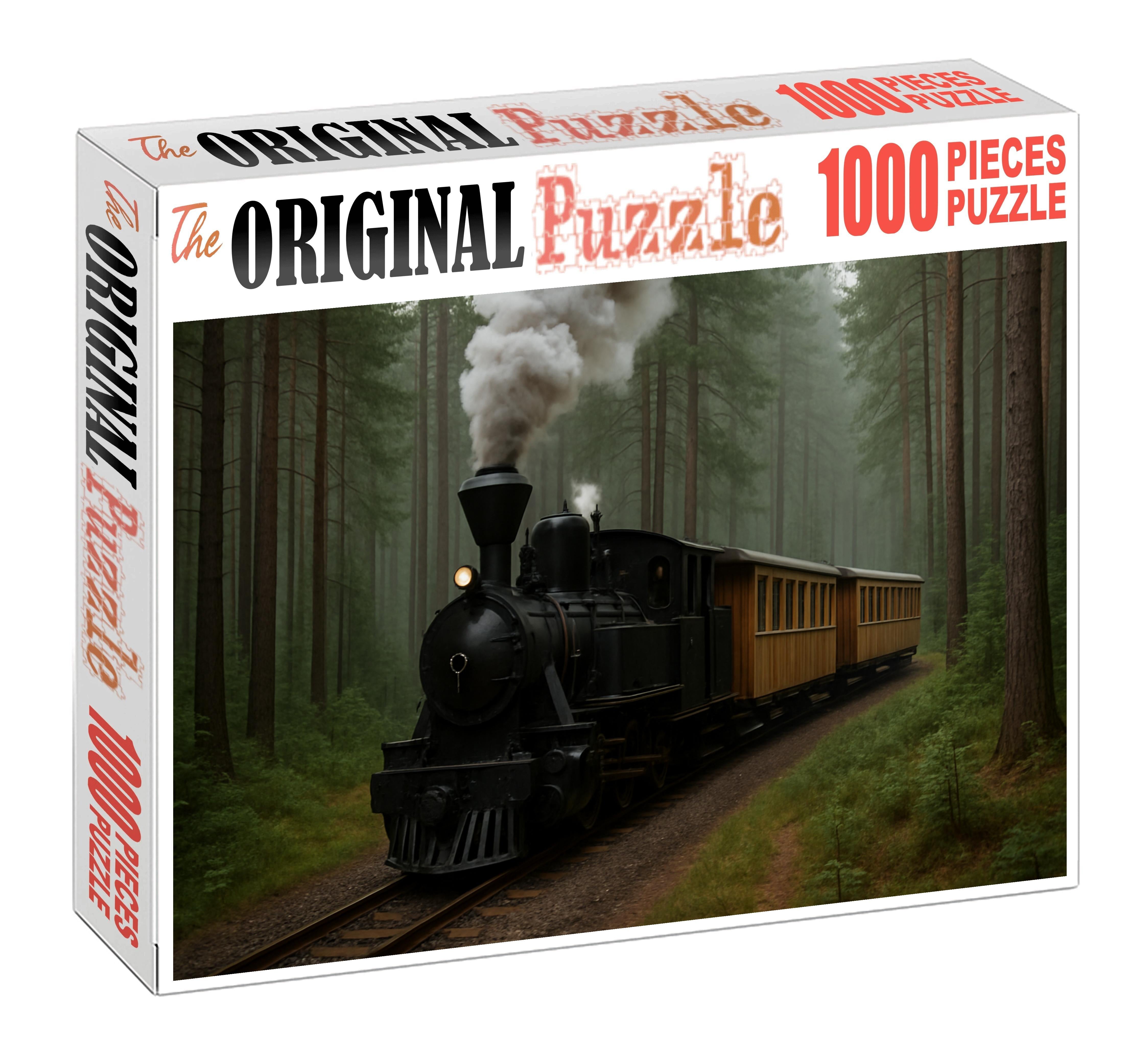Rustic Pine Narrow Gauge Steam Mini Puzzle