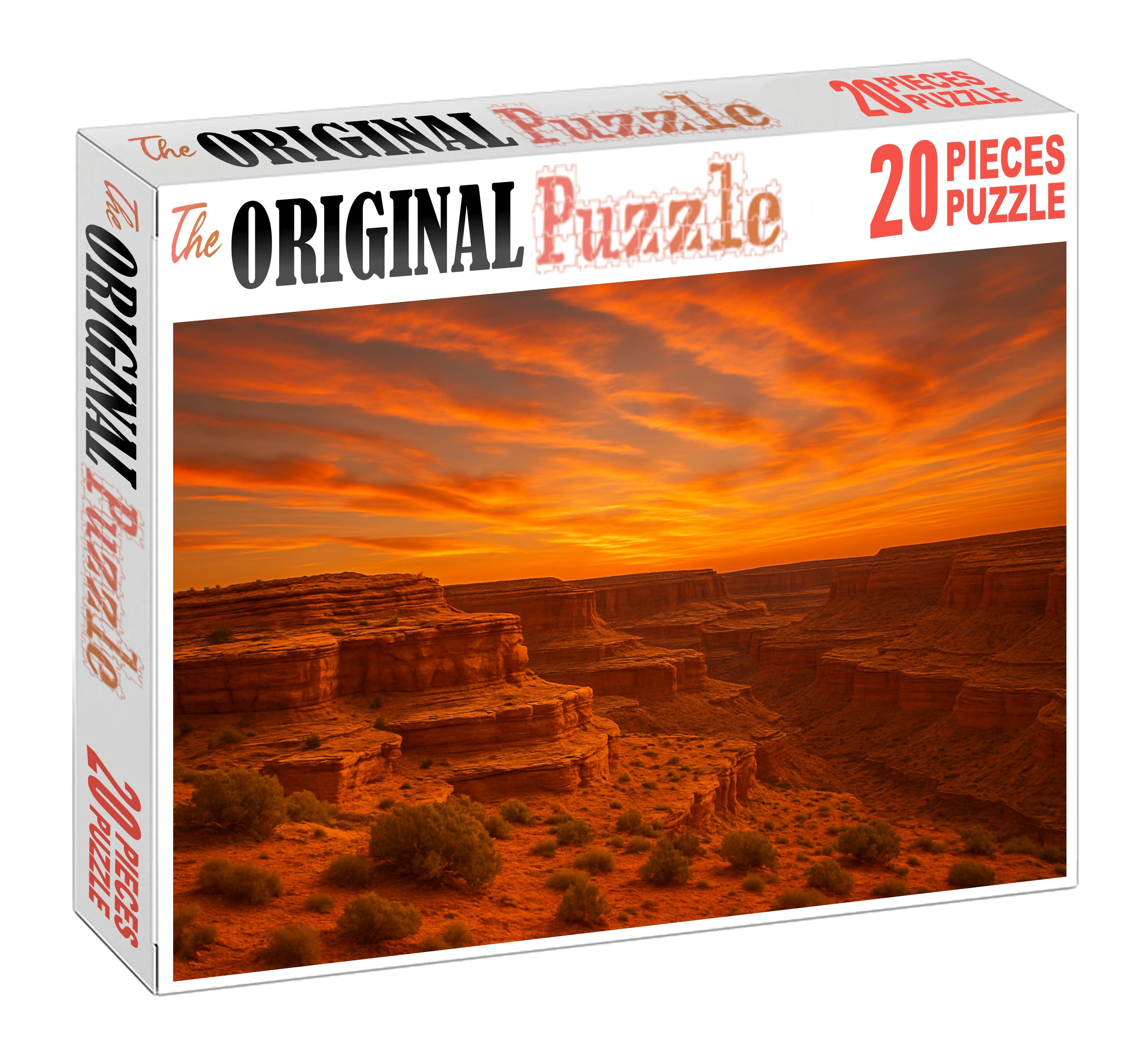 Amber Desert Mesa Puzzle Challenge