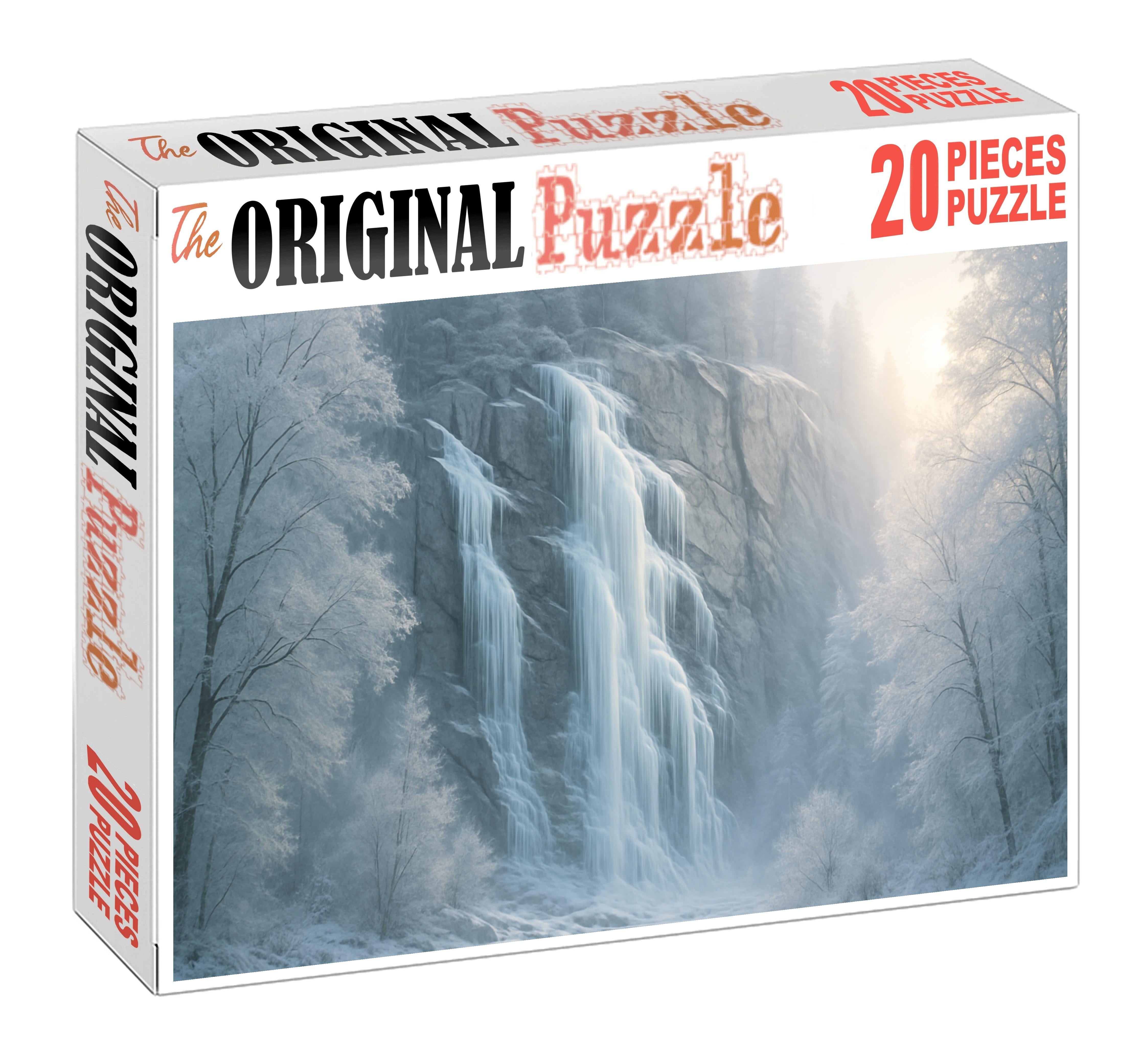Frozen Lace Drop Large Format Puzzle