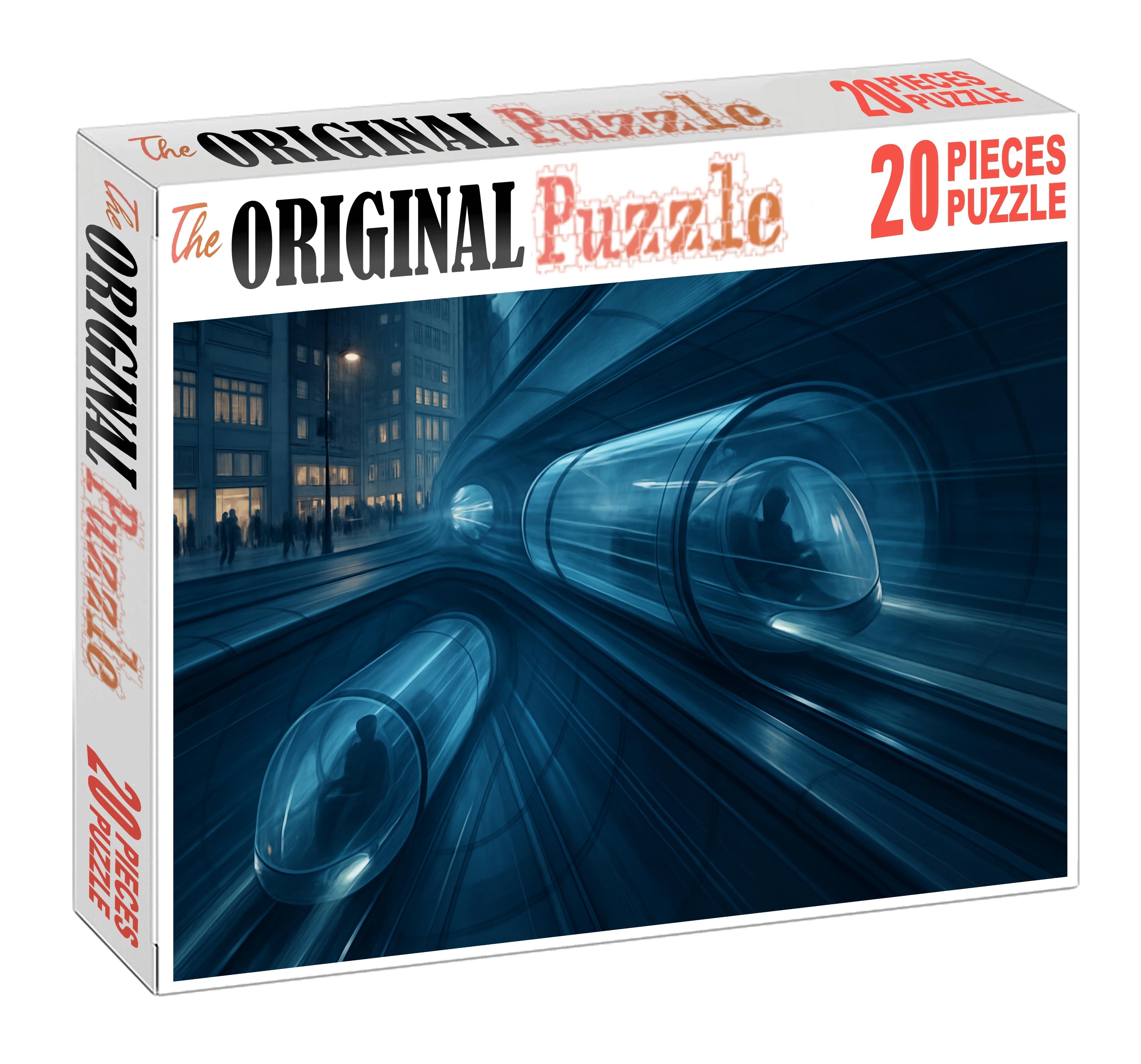 Pneumatic Urban Capsule Transit Challenging Puzzles