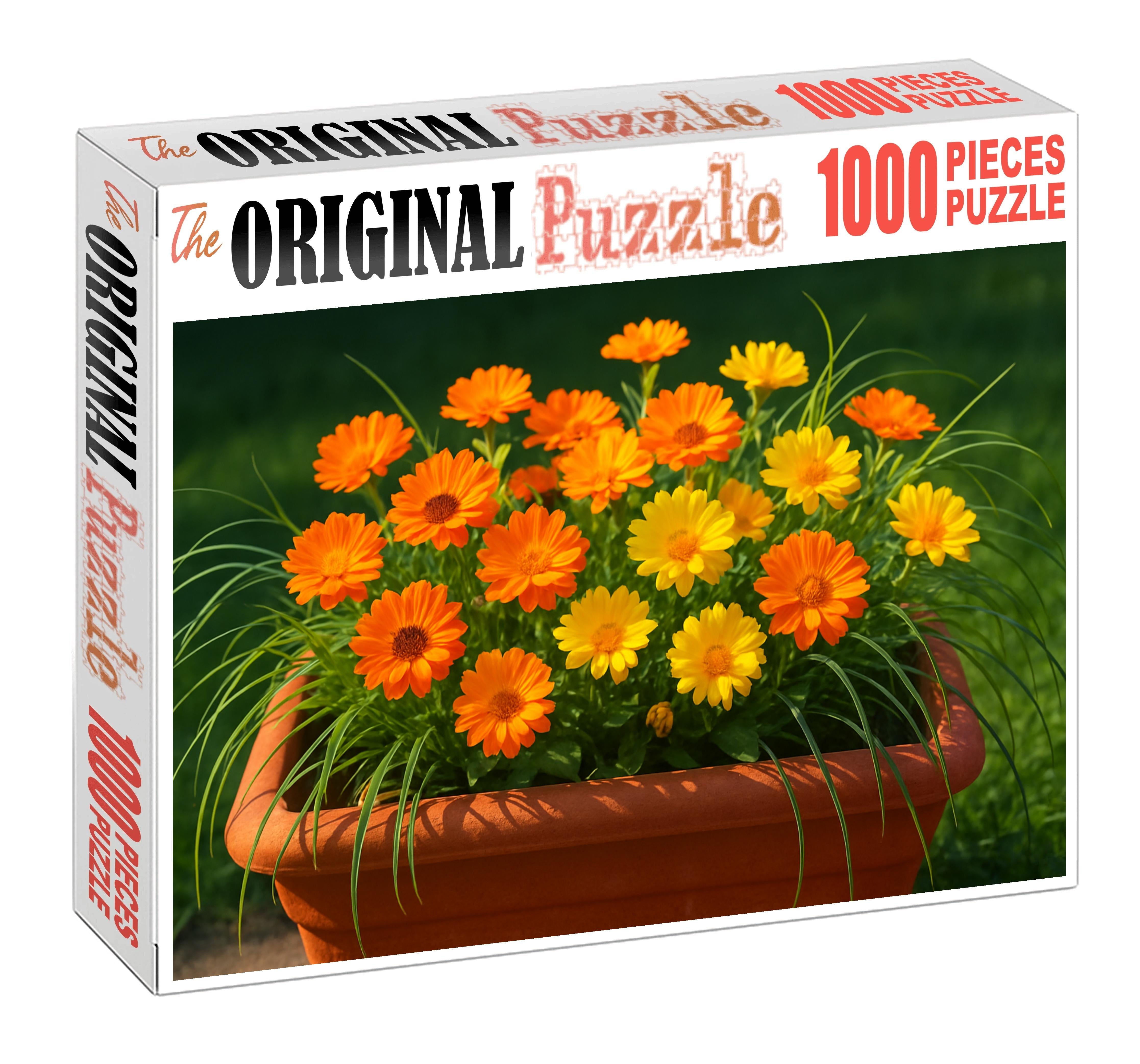 Sunburst Terrace Planter 50 Piece Puzzle