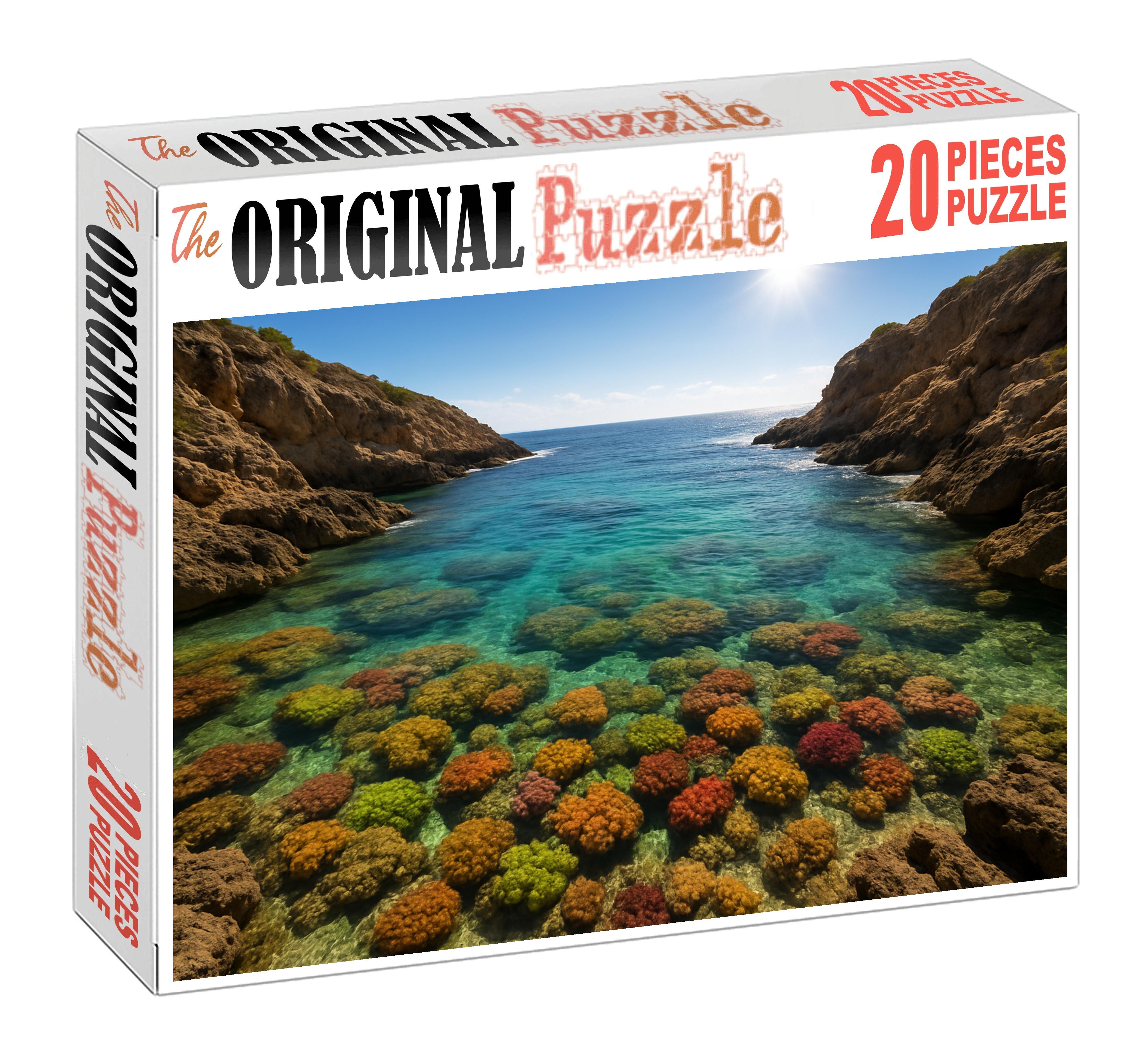 Secluded Coral Bay Unique Puzzle Design