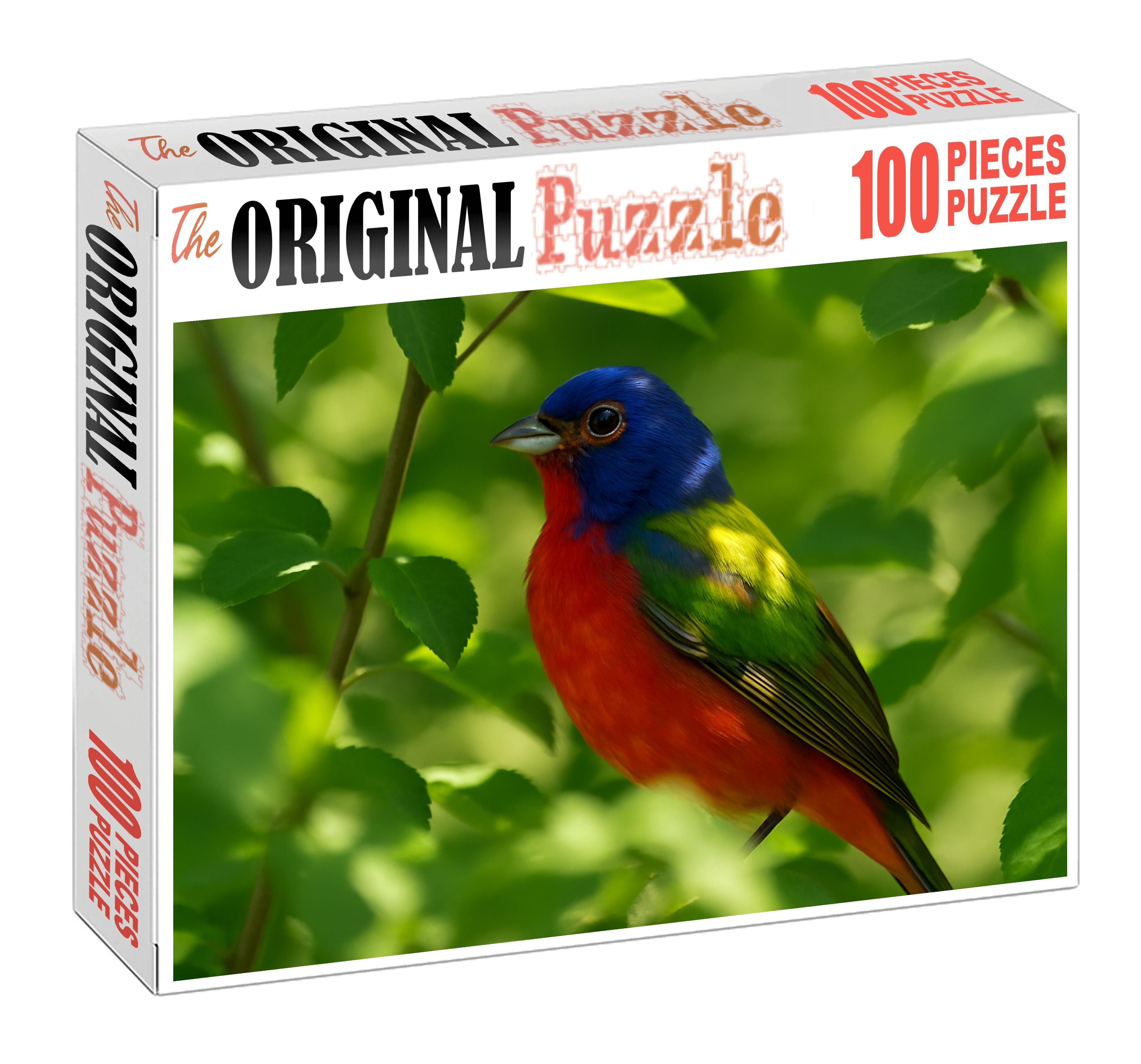 Painted Bunting Rainbow Jewel Of Dense Thickets Puzzle For Kids