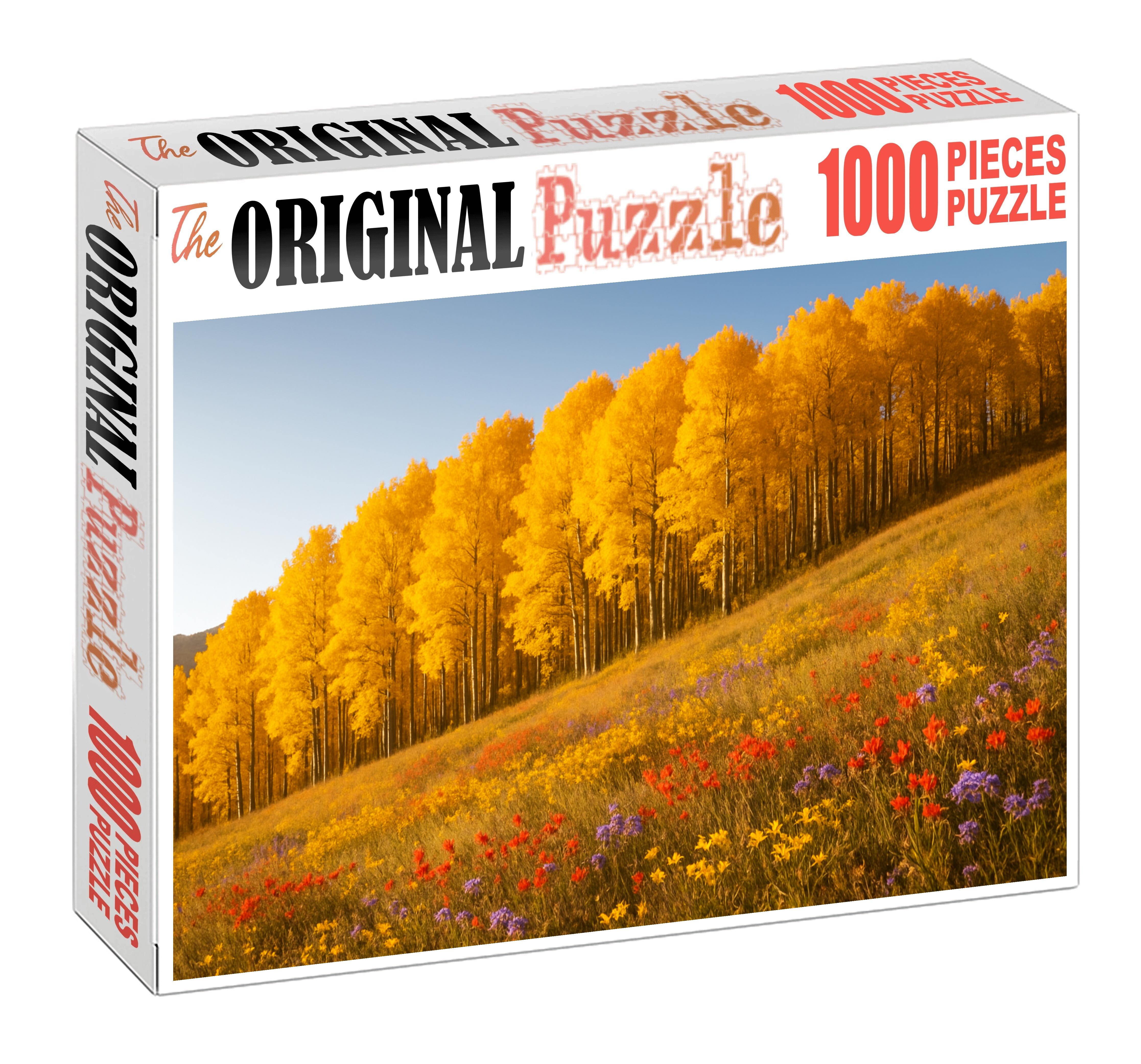 Golden Aspen Rise 20 Piece Puzzle