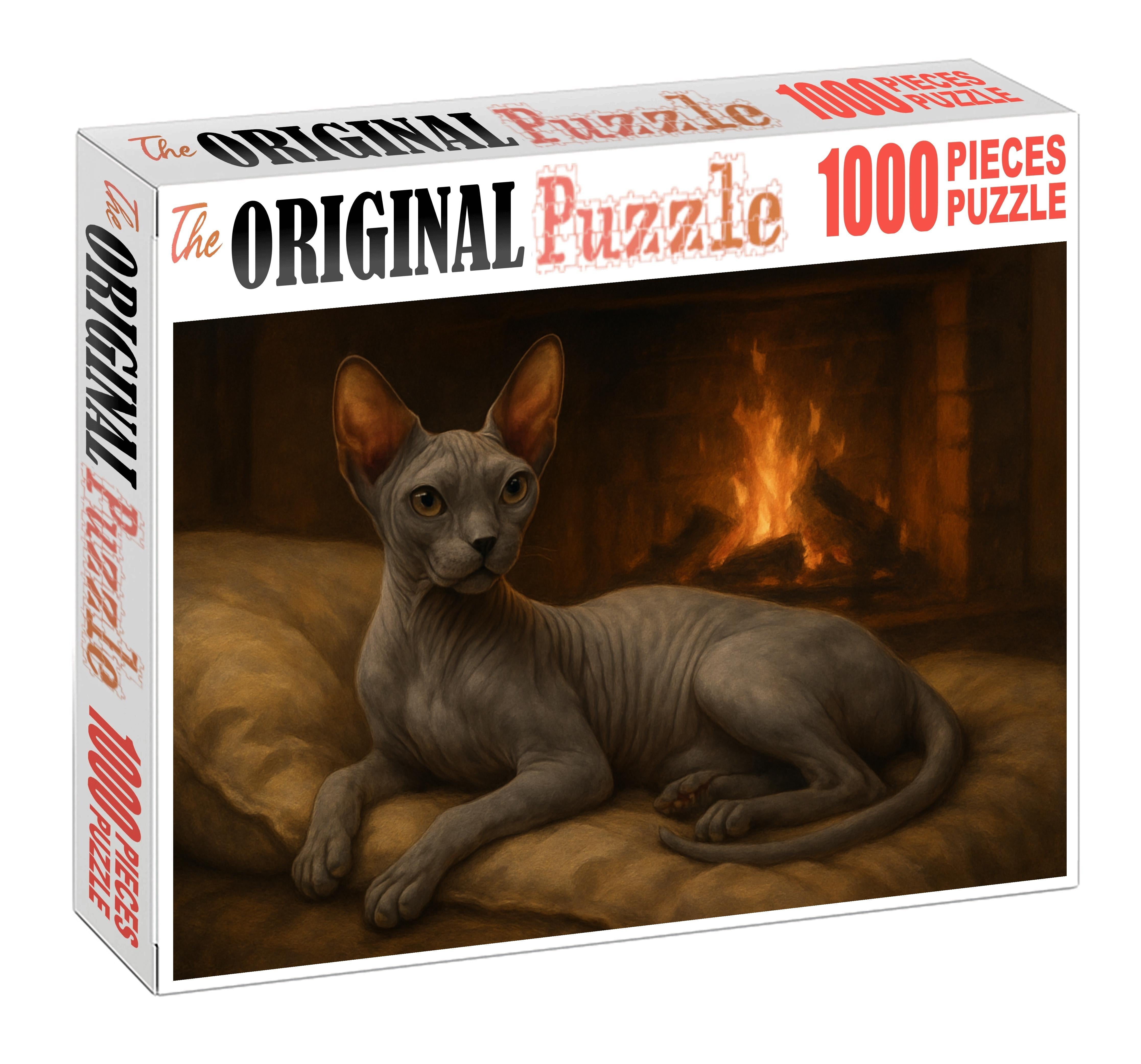 Pearl Grey Sphinx Puzzle Collection