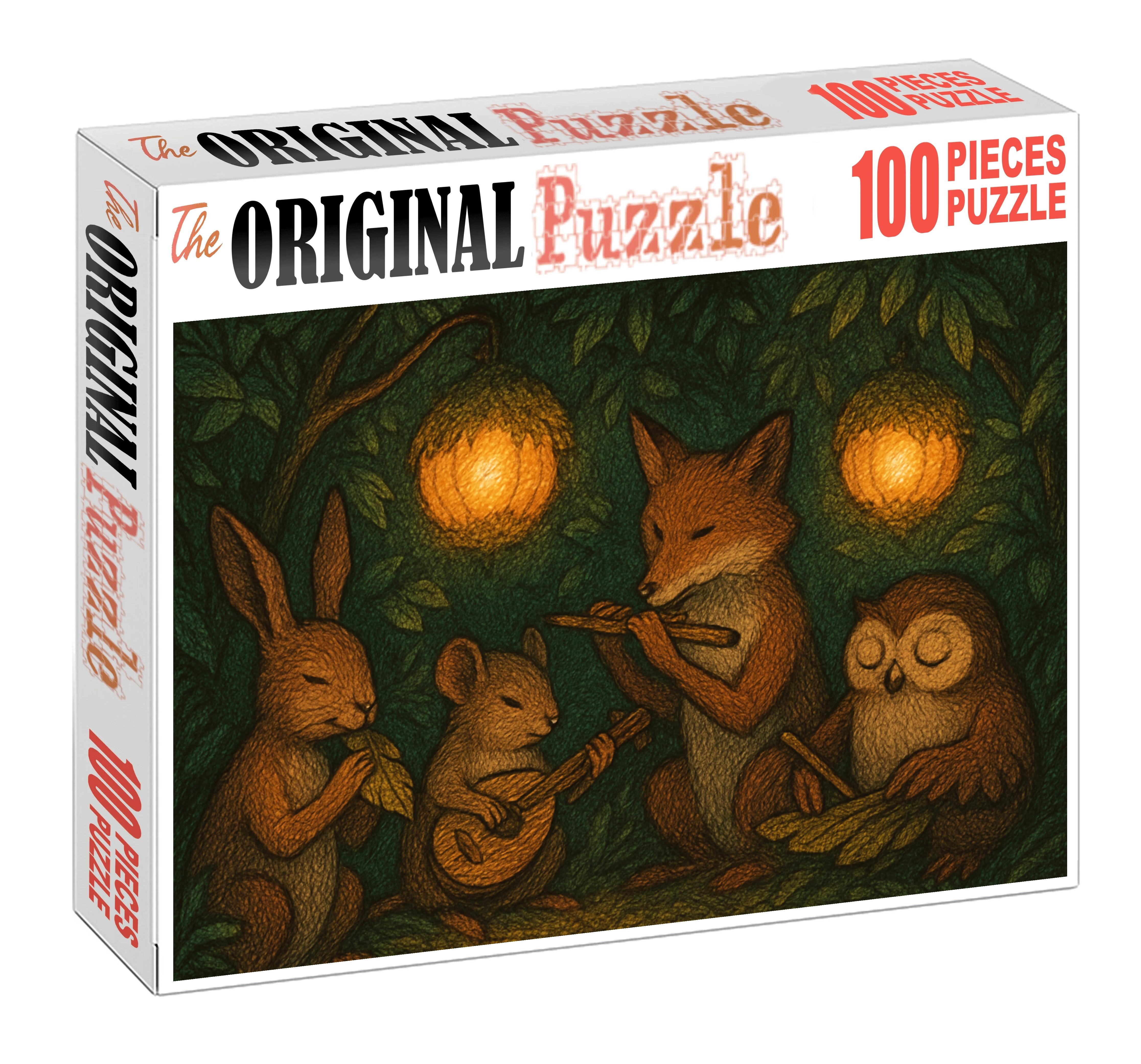 Moss Lantern Forest Orchestra 500 Piece Puzzle