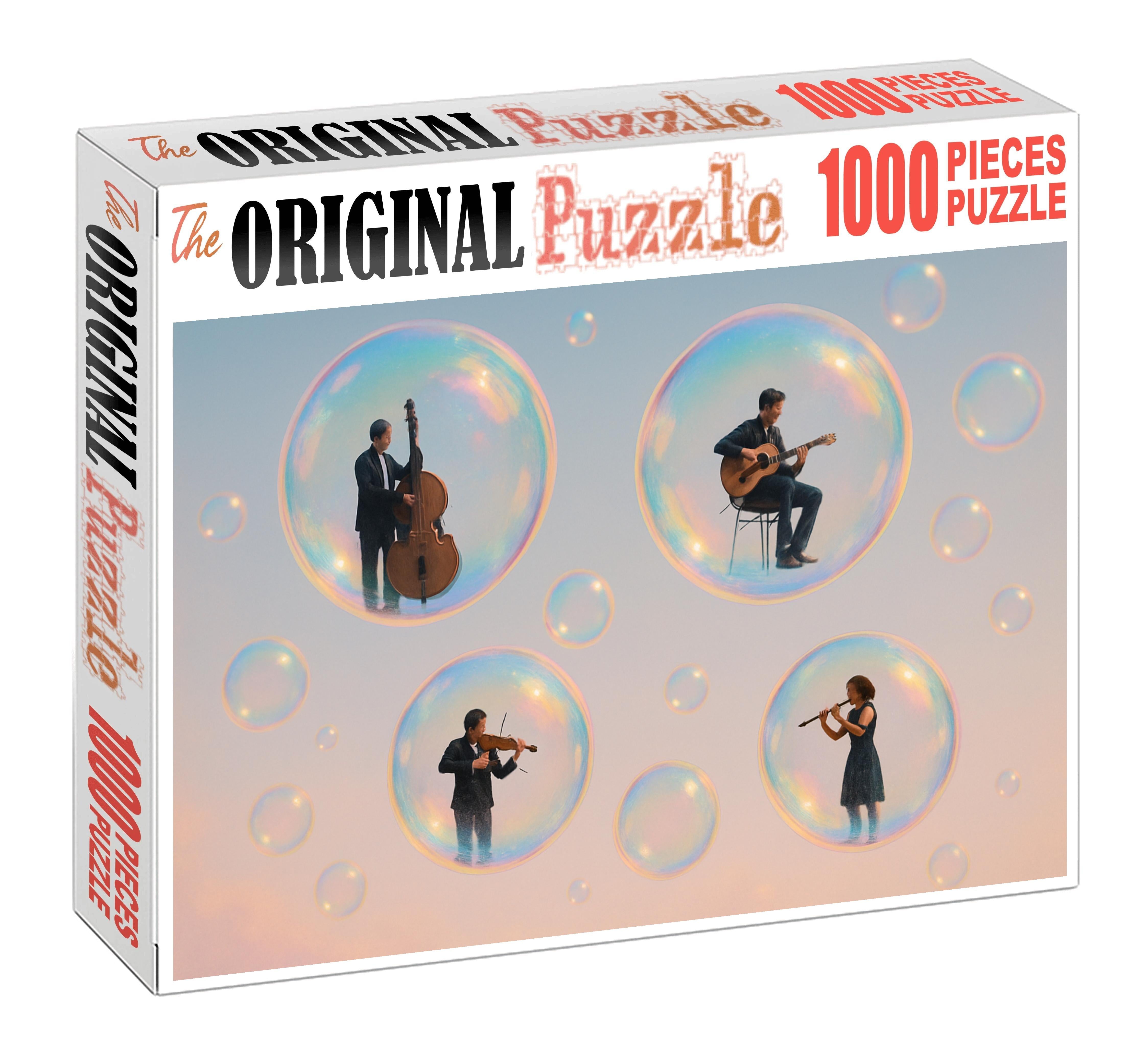 The Floating Bubble Orchestra Premium Puzzle Pieces