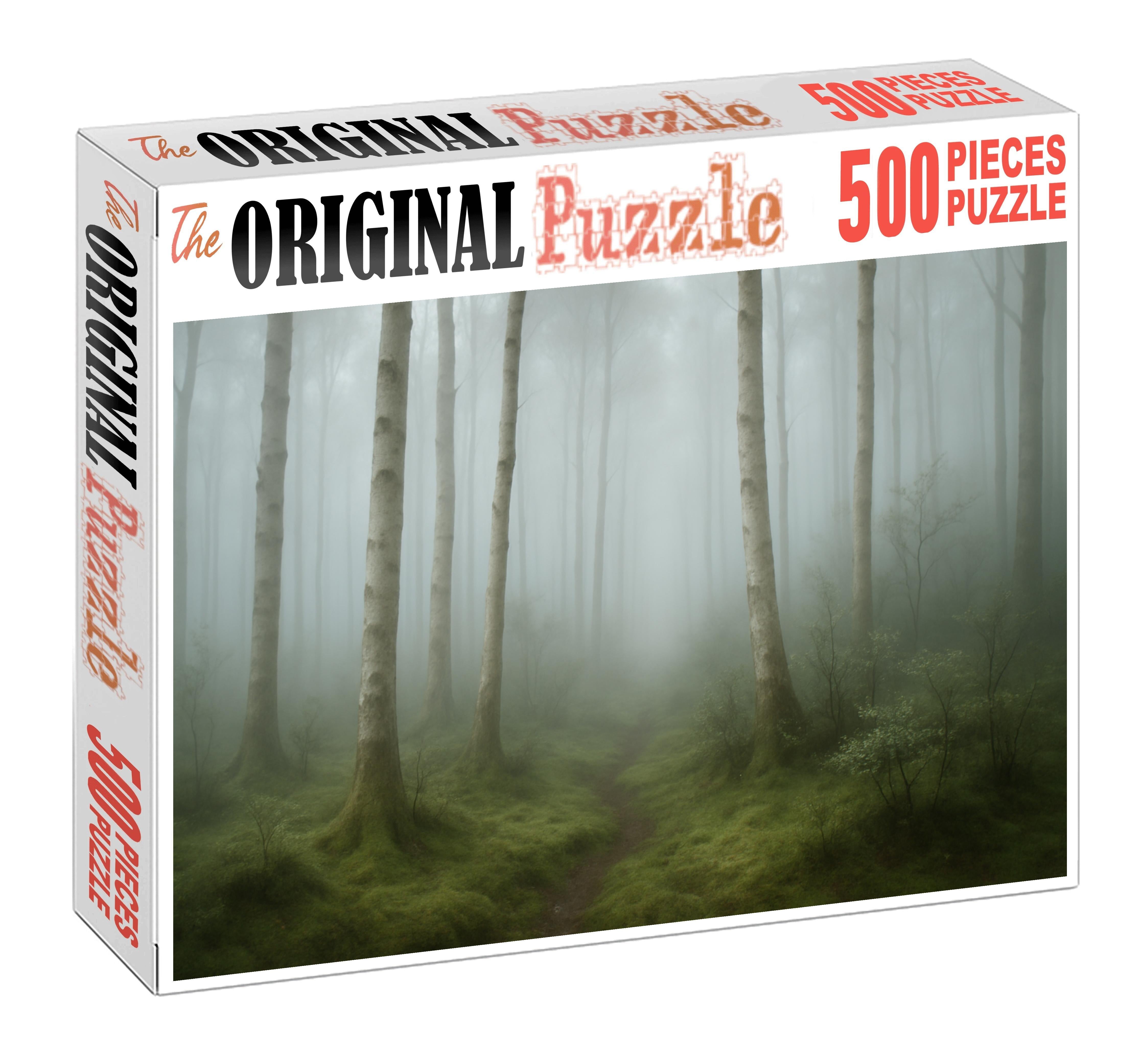 Misty Hollow Passage Premium Puzzle Pieces